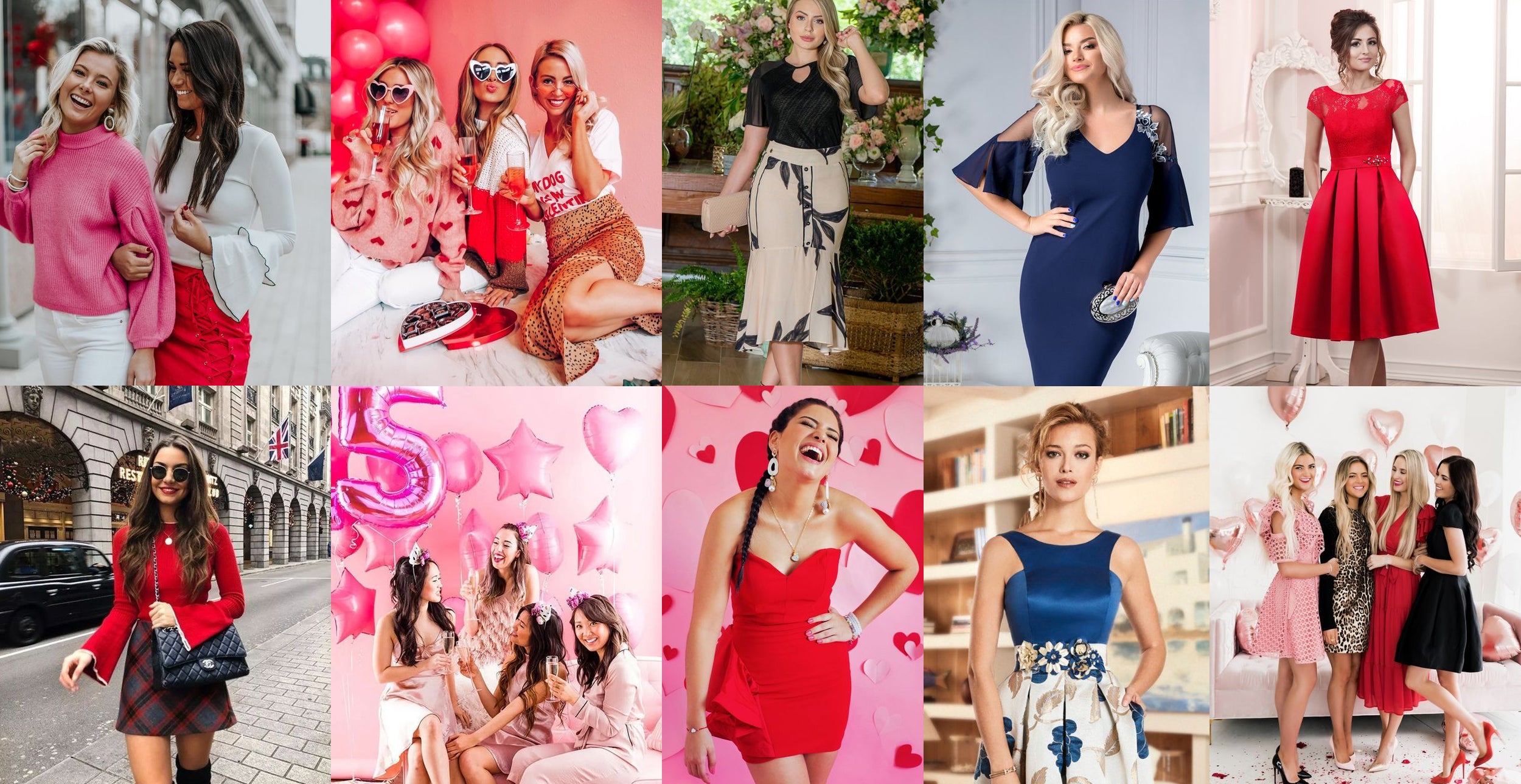 Valentine's Day Dress Guide : How To Create The Look of Love ADASA Valentine's Day Dress Guide : How To Create The Look of Love ADASA