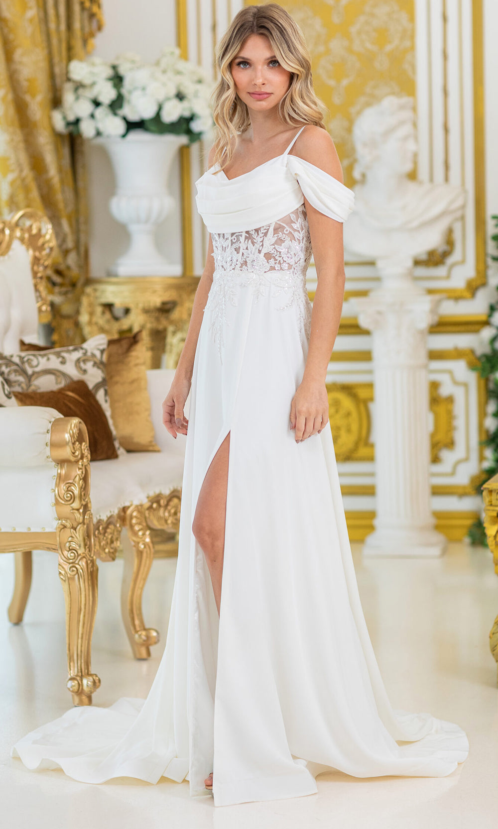 Dancing Queen Bridal 0284 - Long A-line Dress