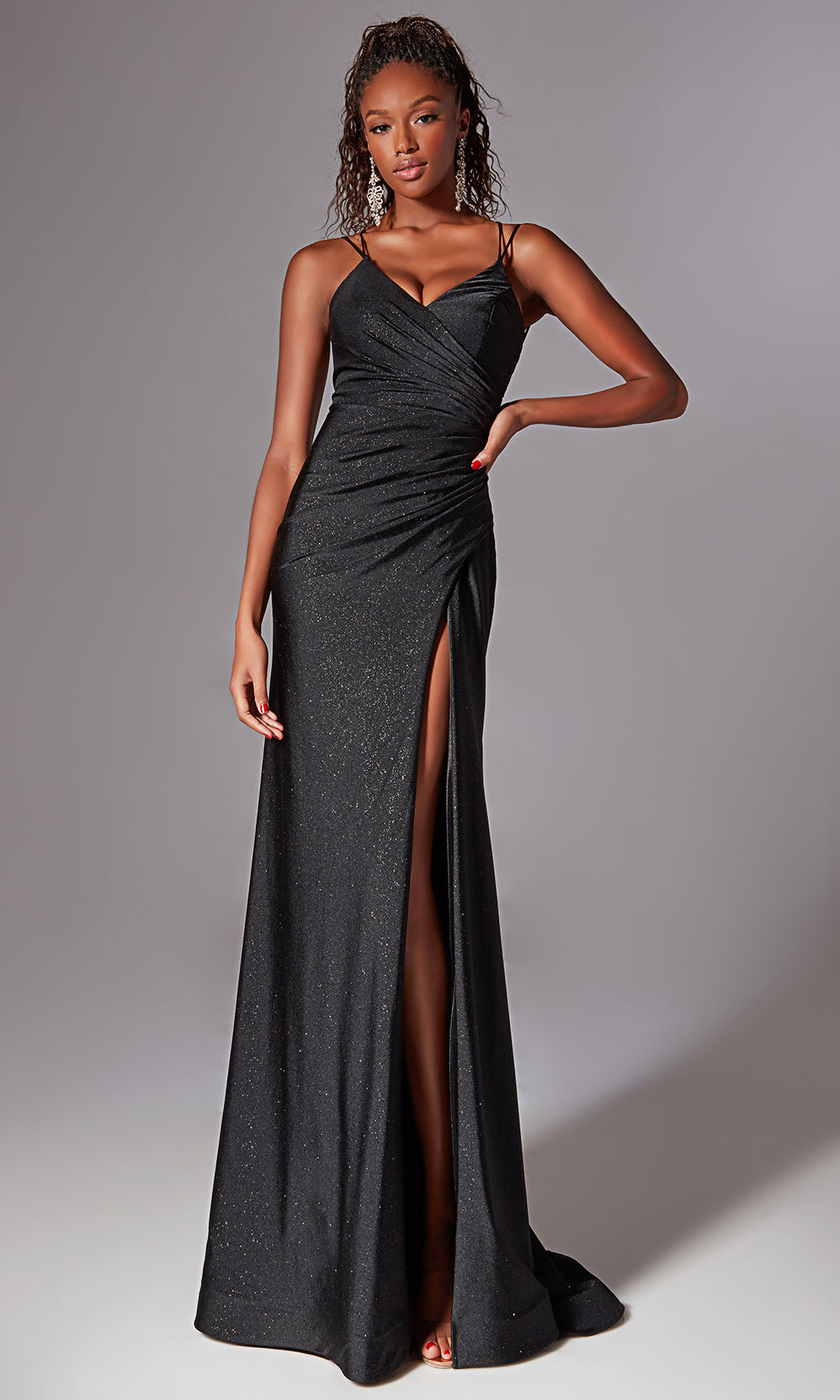 Aerie Couture 271 - Long Sparkle Jersey Sheath Dress