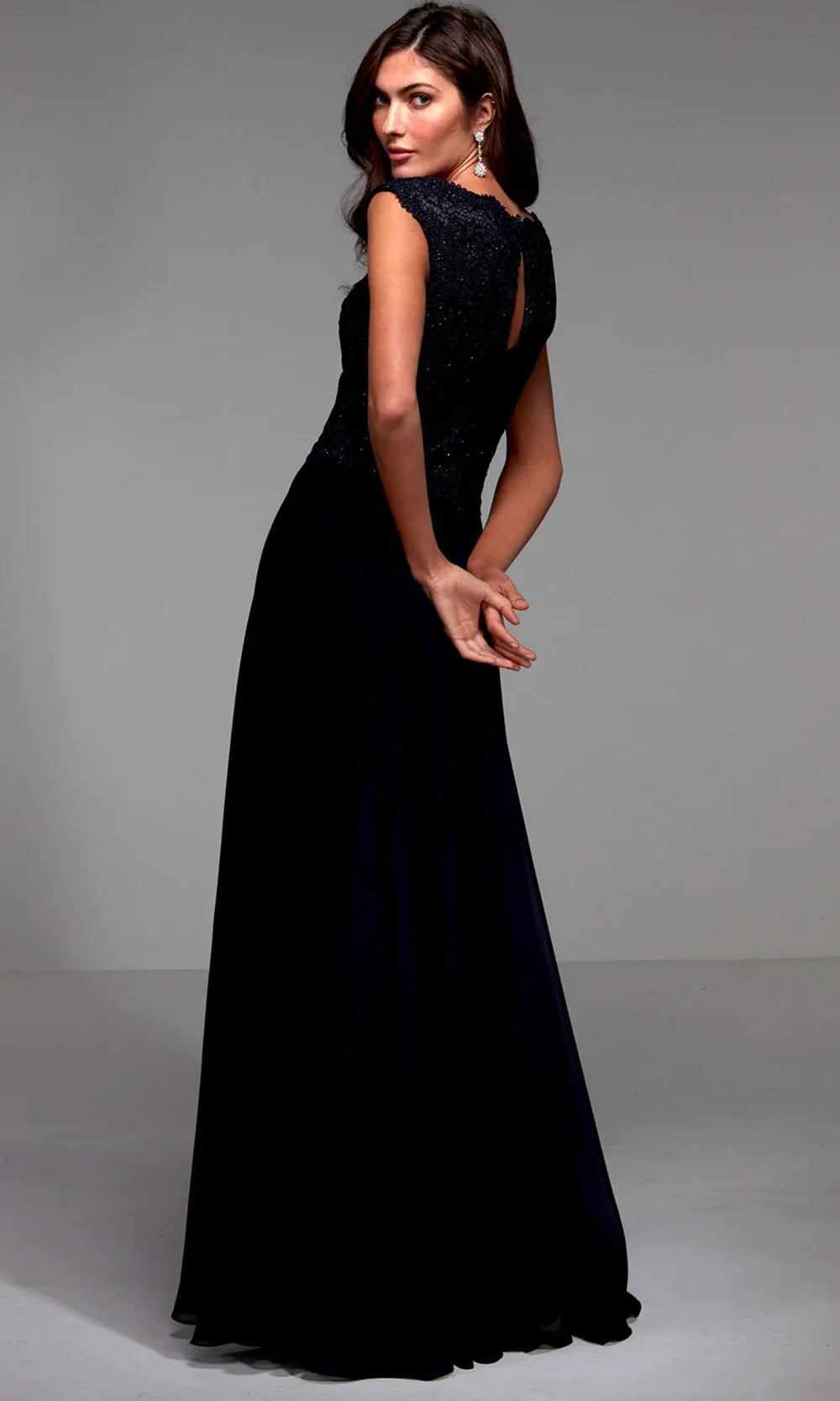 Alyce Paris 27504 - Long A-line Gown with Embroidery Mother of the Bride Dresses