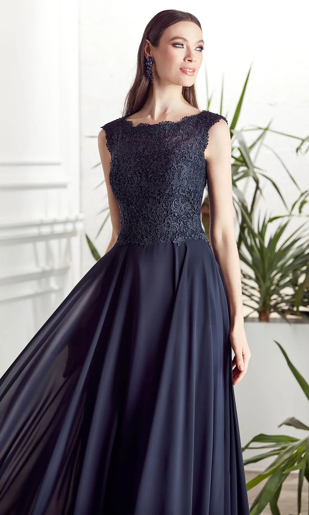 Alyce Paris 27504 - Long A-line Gown with Embroidery Mother of the Bride Dresses