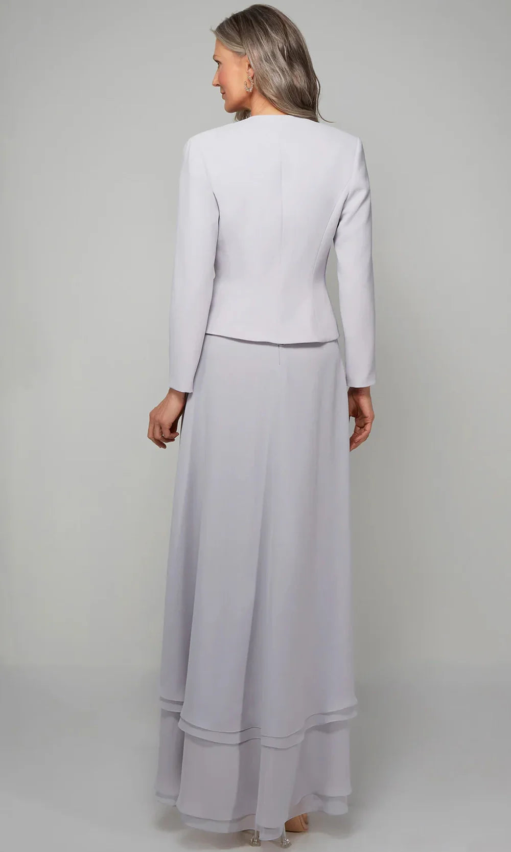 Alyce Paris 27608 - Layered Skirt Embroidered Dress with Jacket Mother of the Bride Dresses