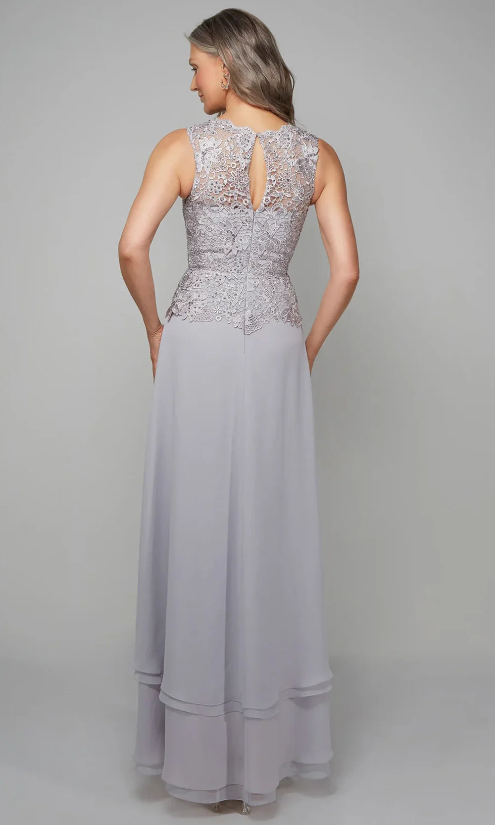 Alyce Paris 27608 - Layered Skirt Embroidered Dress with Jacket Mother of the Bride Dresses