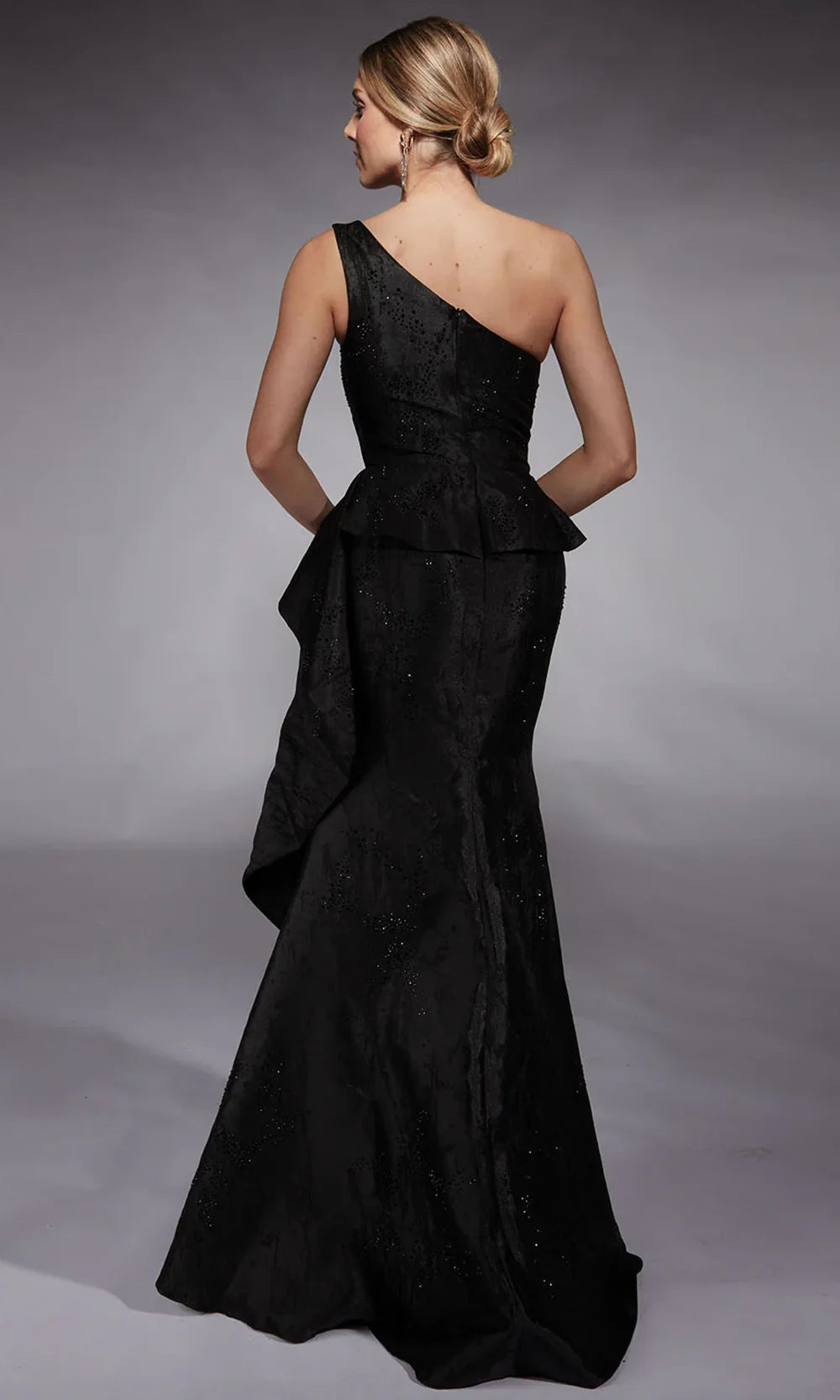 Alyce Paris 27732 - One Shoulder Evening Dress with Ruffle Detail Mother of the Bride Dresses