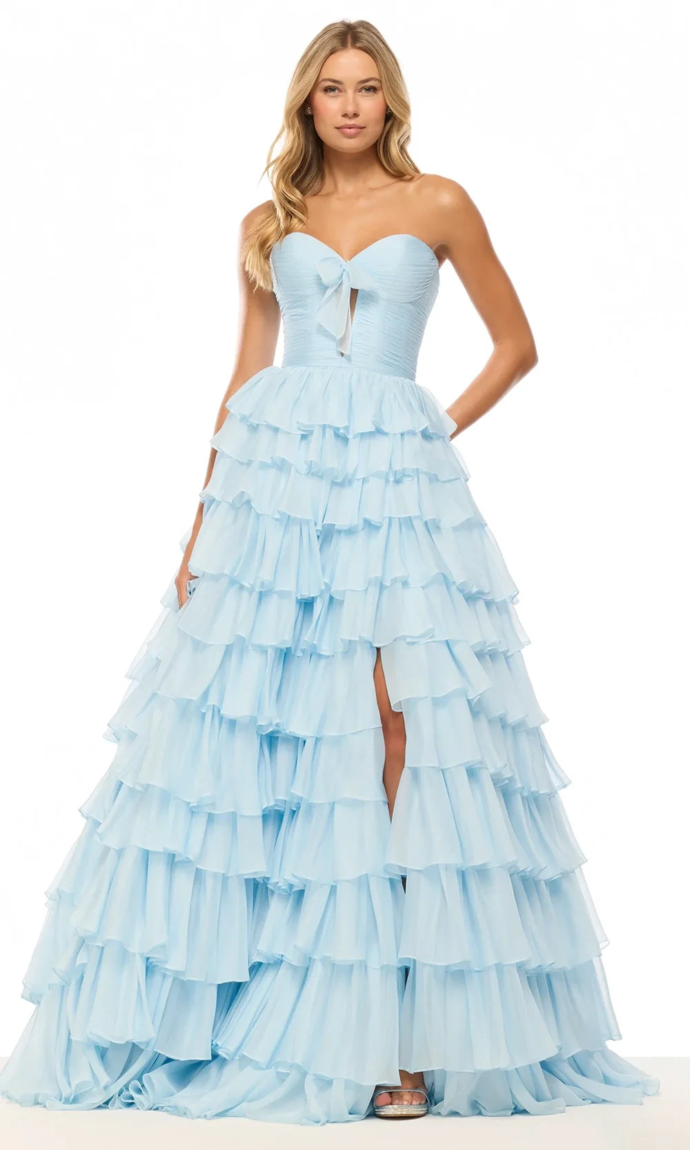 Sherri Hill 57424 - Long Chiffon Ballgown Dress