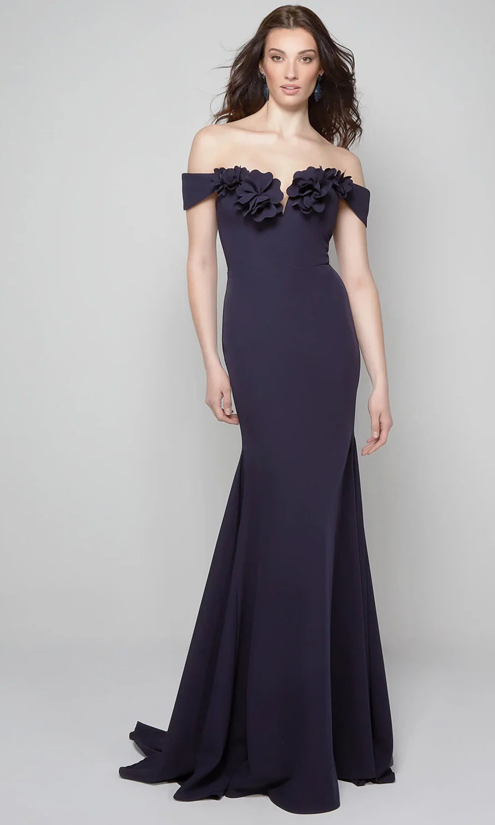 Alyce Paris 7062 - Fitted 3D Floral Sweetheart Gown Wedding Dresses