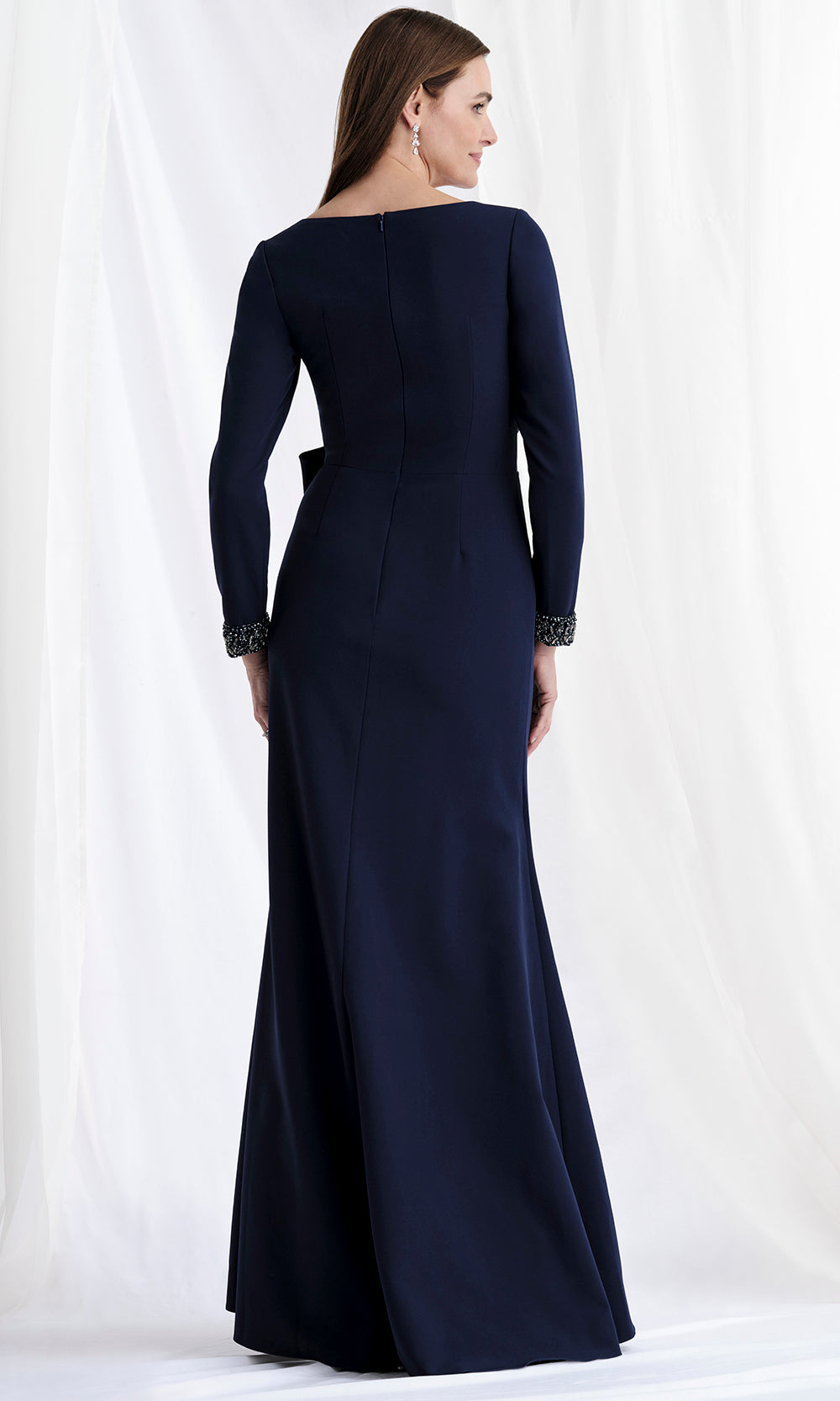 MGNY By Mori Lee 73172 - Beaded Cuff Sheath Evening Gown Mother of the Bride Dresses