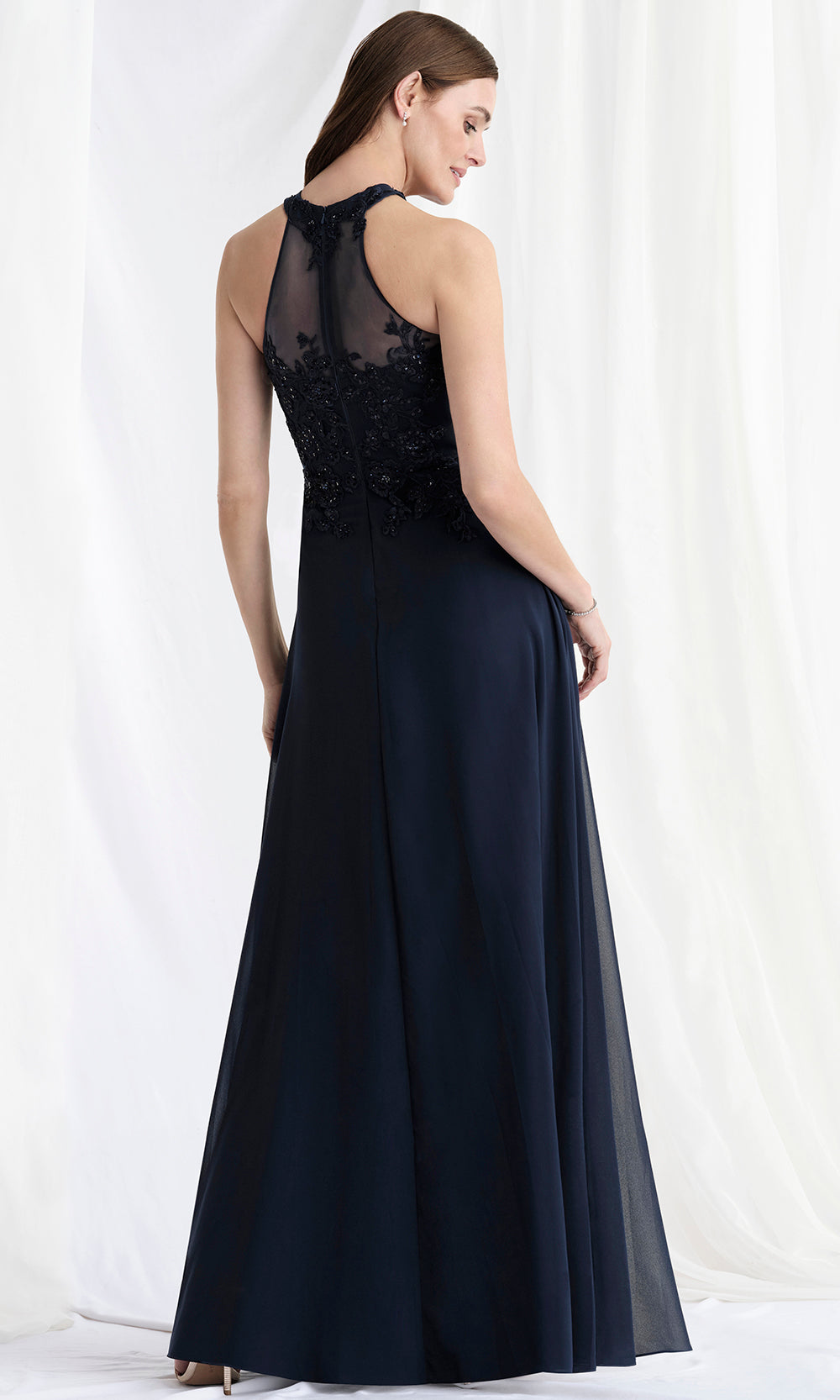MGNY By Mori Lee 73177 - Embellished Chiffon A-Line Gown Mother of the Bride Dresses