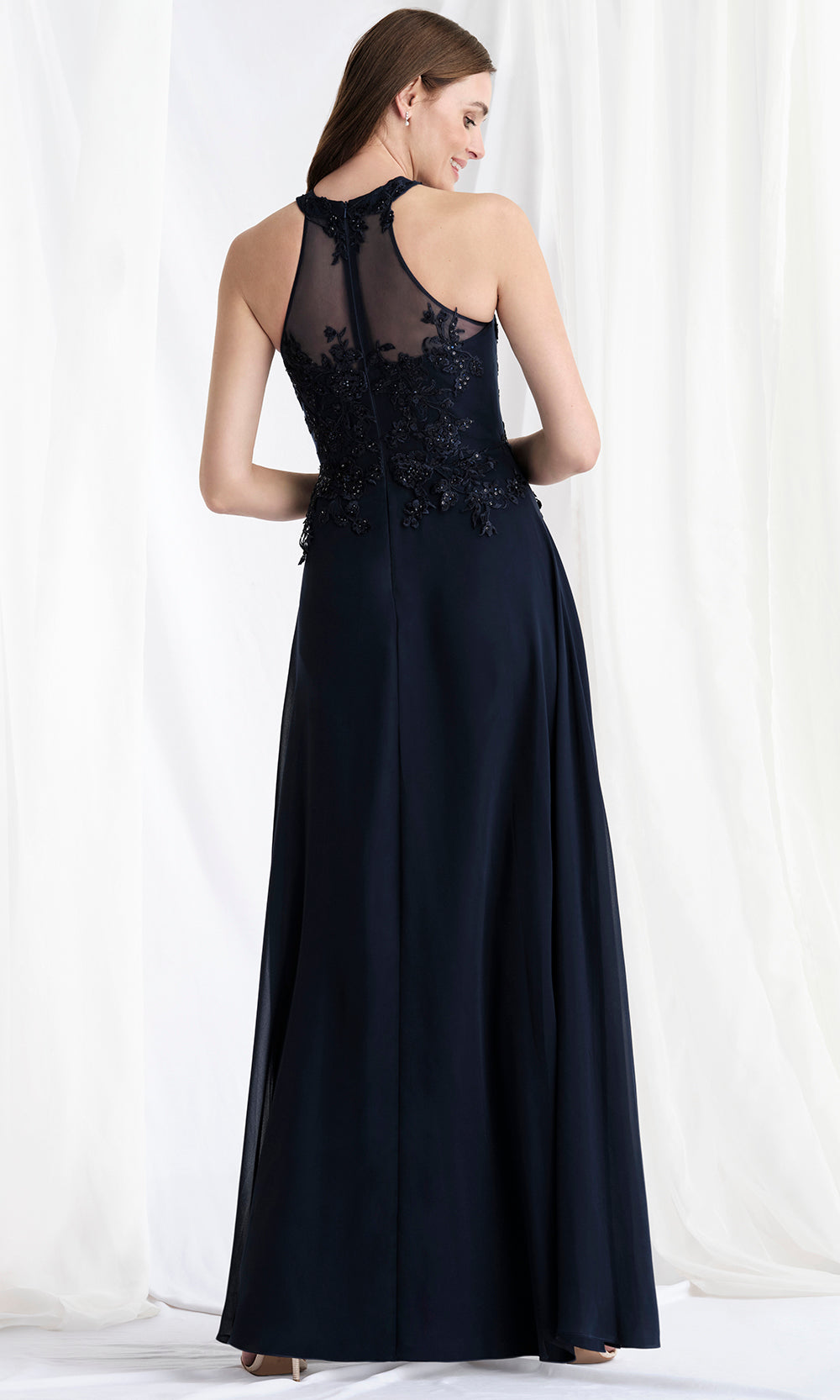 MGNY By Mori Lee 73177 - Embellished Chiffon A-Line Gown Mother of the Bride Dresses