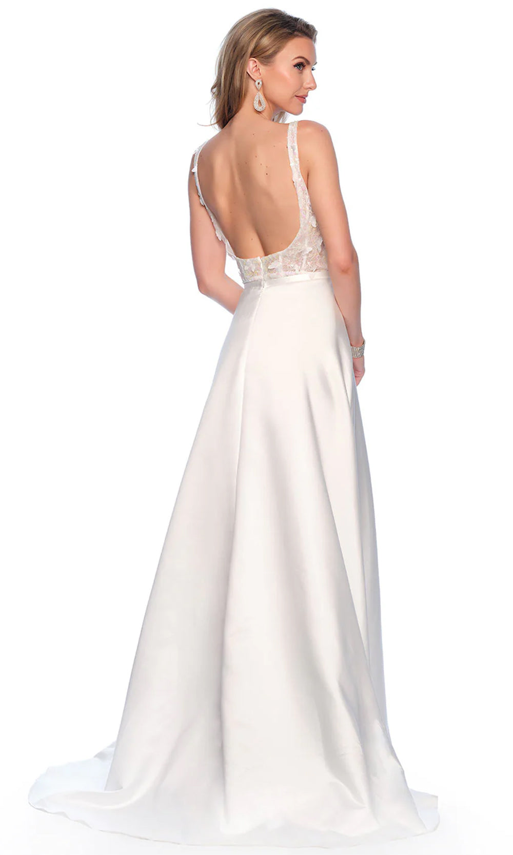Dave & Johnny Bridal 11739 - Butterfly Applique Bridal Gown
