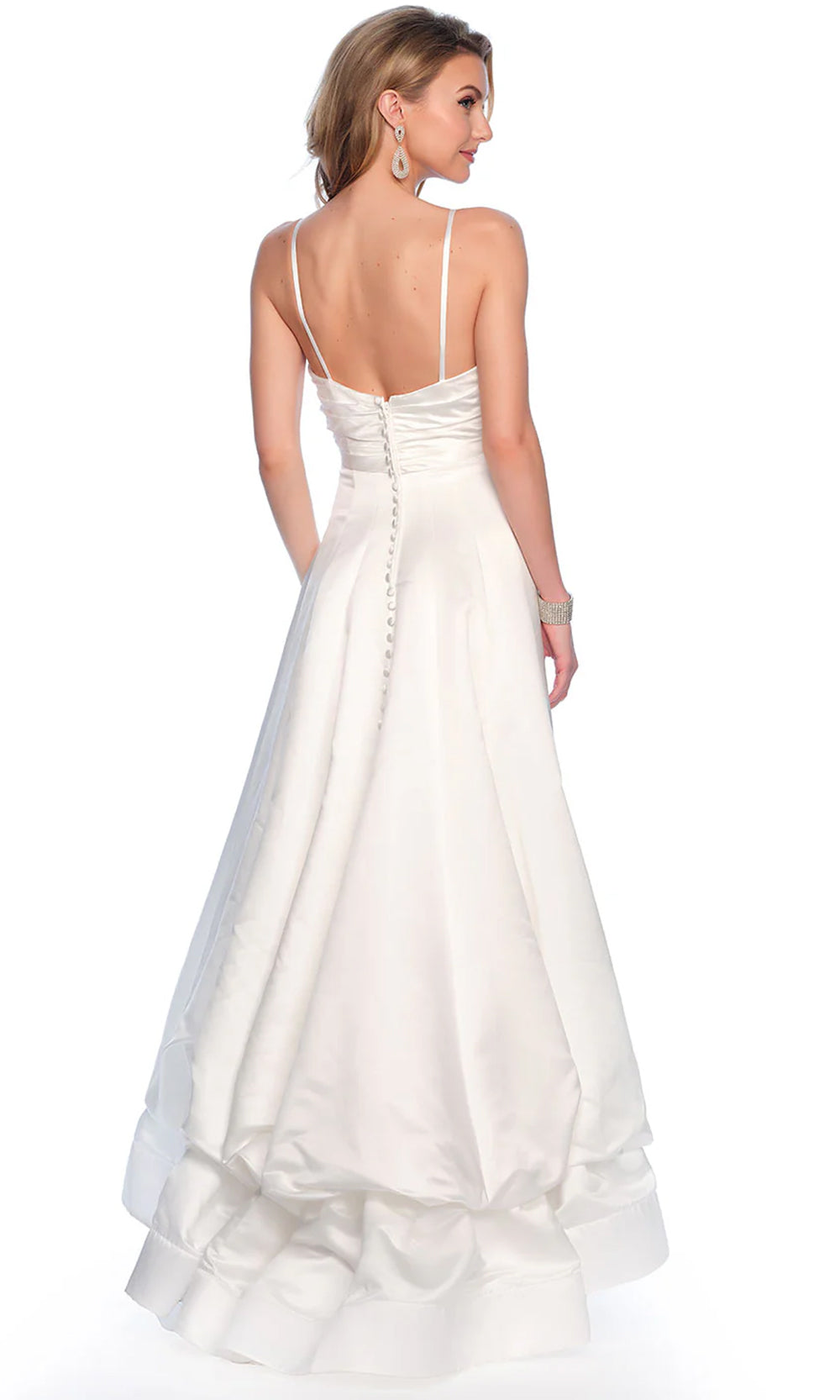 Dave & Johnny Bridal 11816 - Twist Bodice Bridal Gown