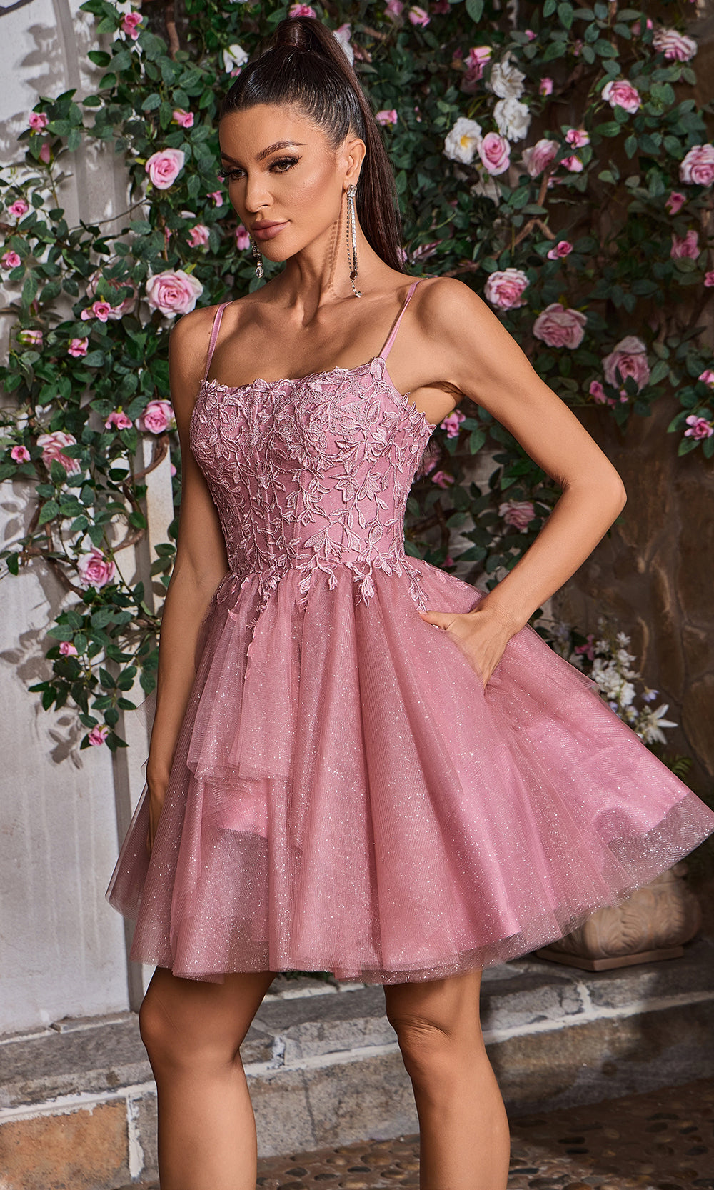 Alex Evenings 82351695 - Piping Trim Jacket Scoop Neckline Gown In Black