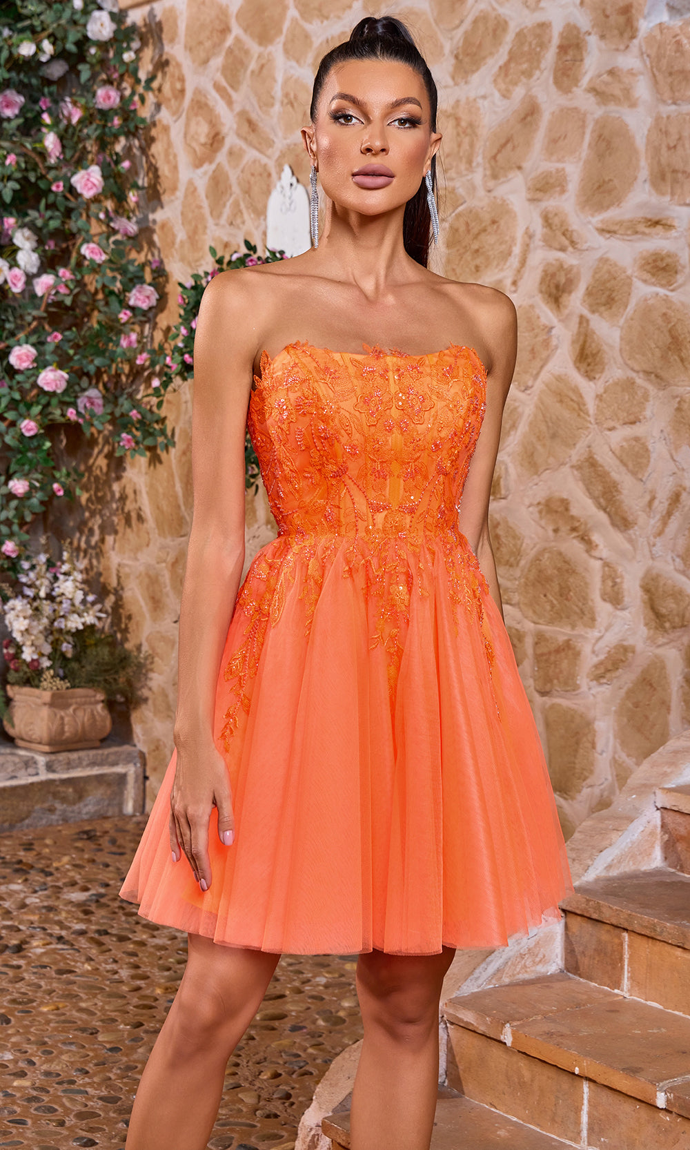 Alex Evenings 82351695 - Piping Trim Jacket Scoop Neckline Gown In Black