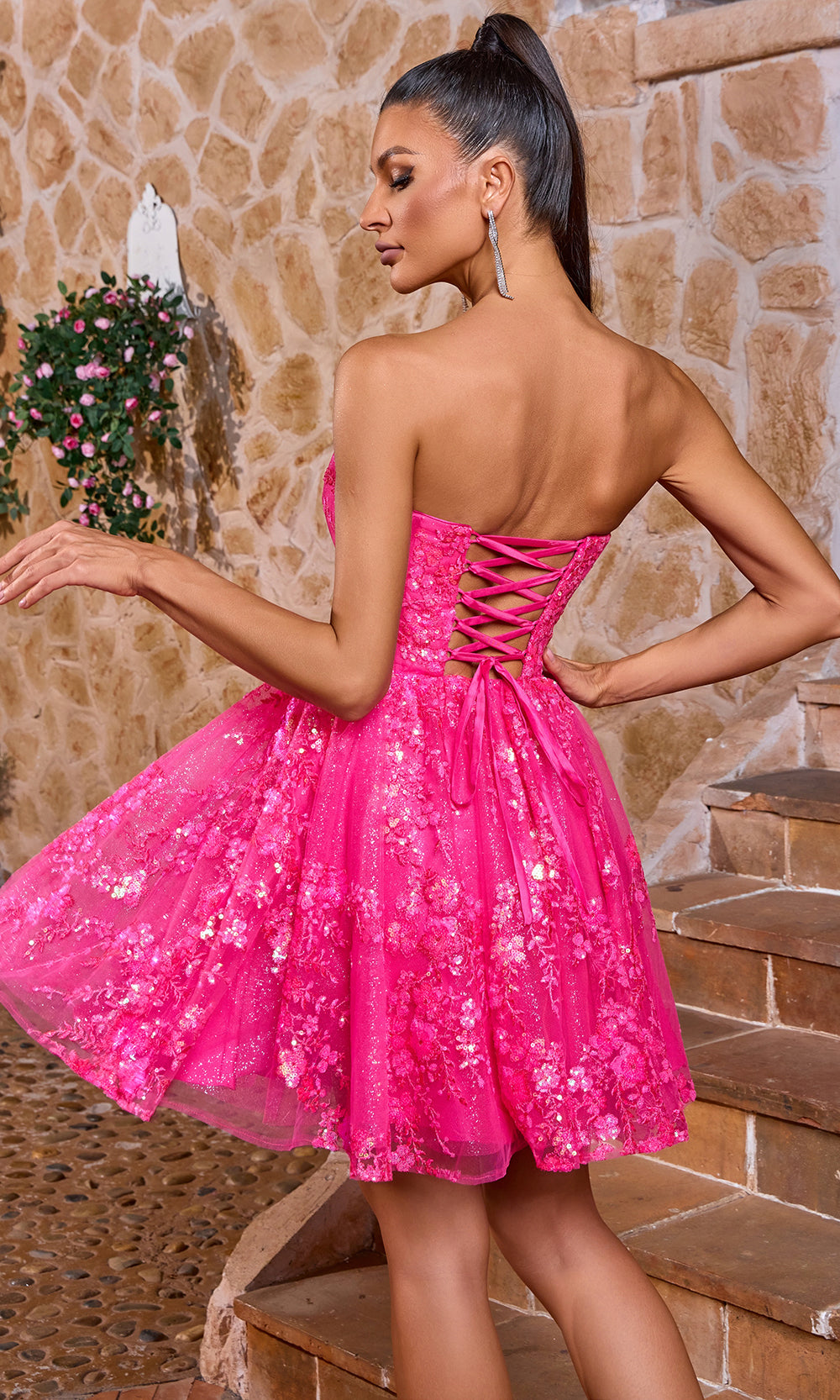 Alex Evenings 82351695 - Piping Trim Jacket Scoop Neckline Gown In Black