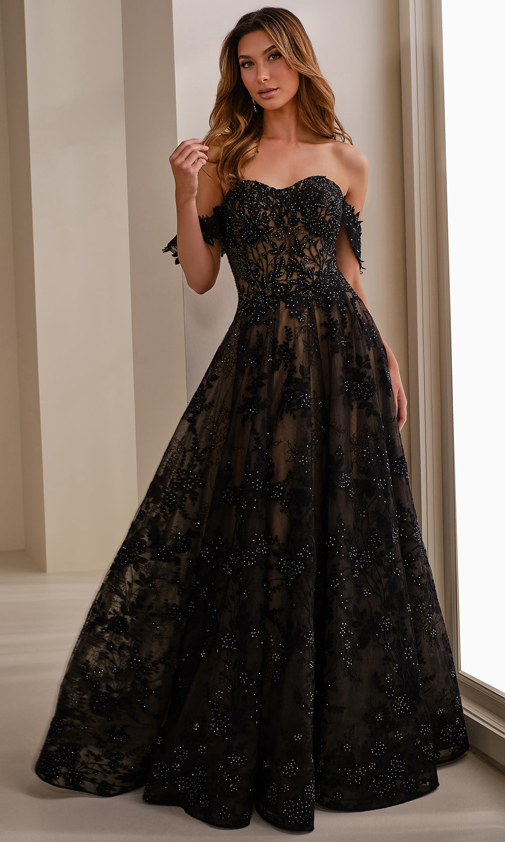 Montage by Mon Cheri M3105 - Sweetheart Embroidered Evening Gown Mother of the Bride Dresses