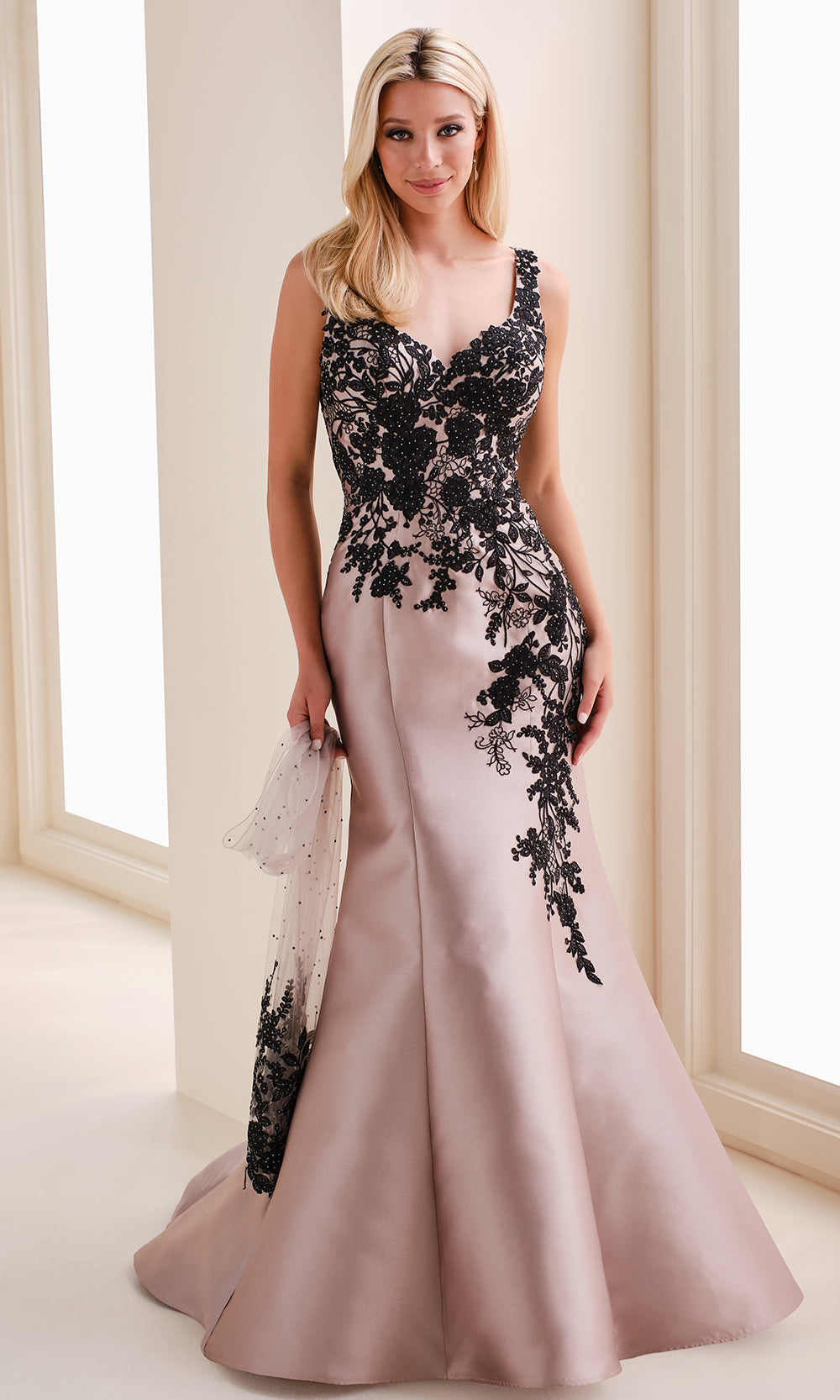 mon cheri homecoming dresses Mon Cheri Colette CLM18334 Modest Prom Dress A Closet Full of Dresses 18 / Blush