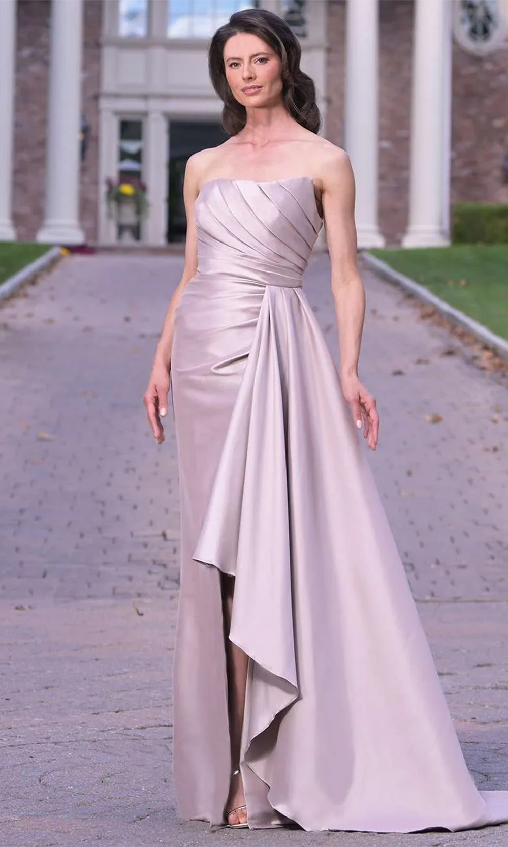 Marsoni by Colors MV1326 - Pleated Bodice Evening Dress Special Occasion Dress