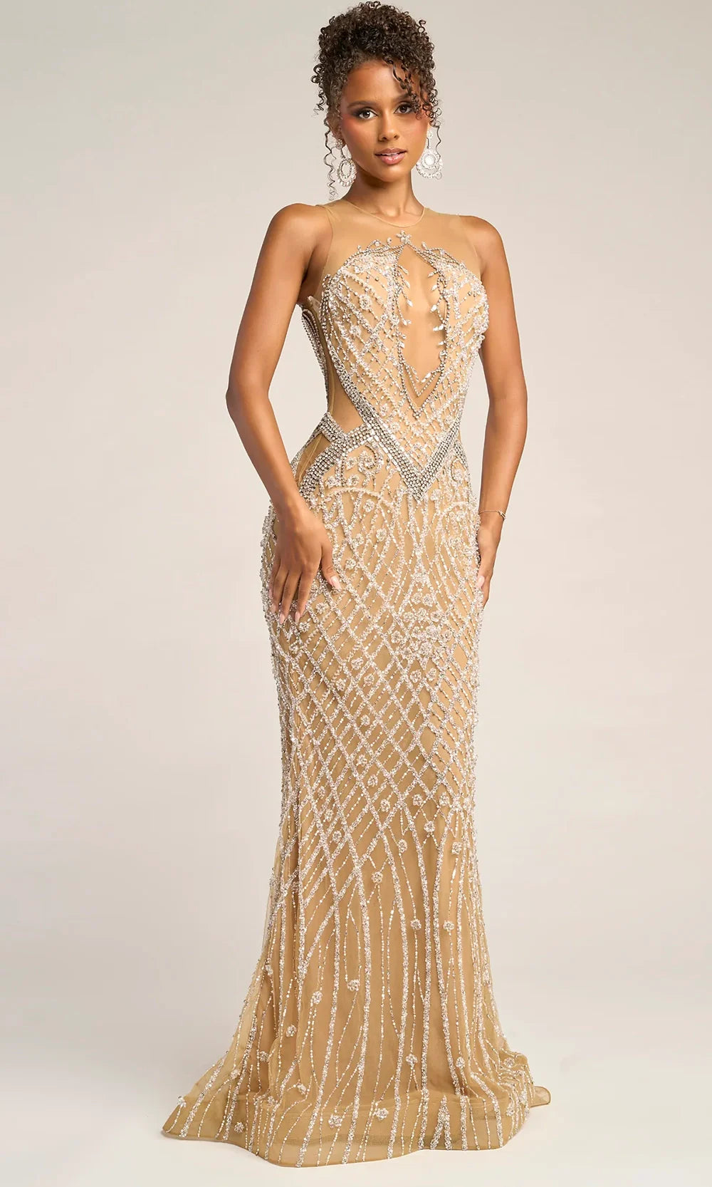 Portia and Scarlett PS26454C - Long Sheath Dress