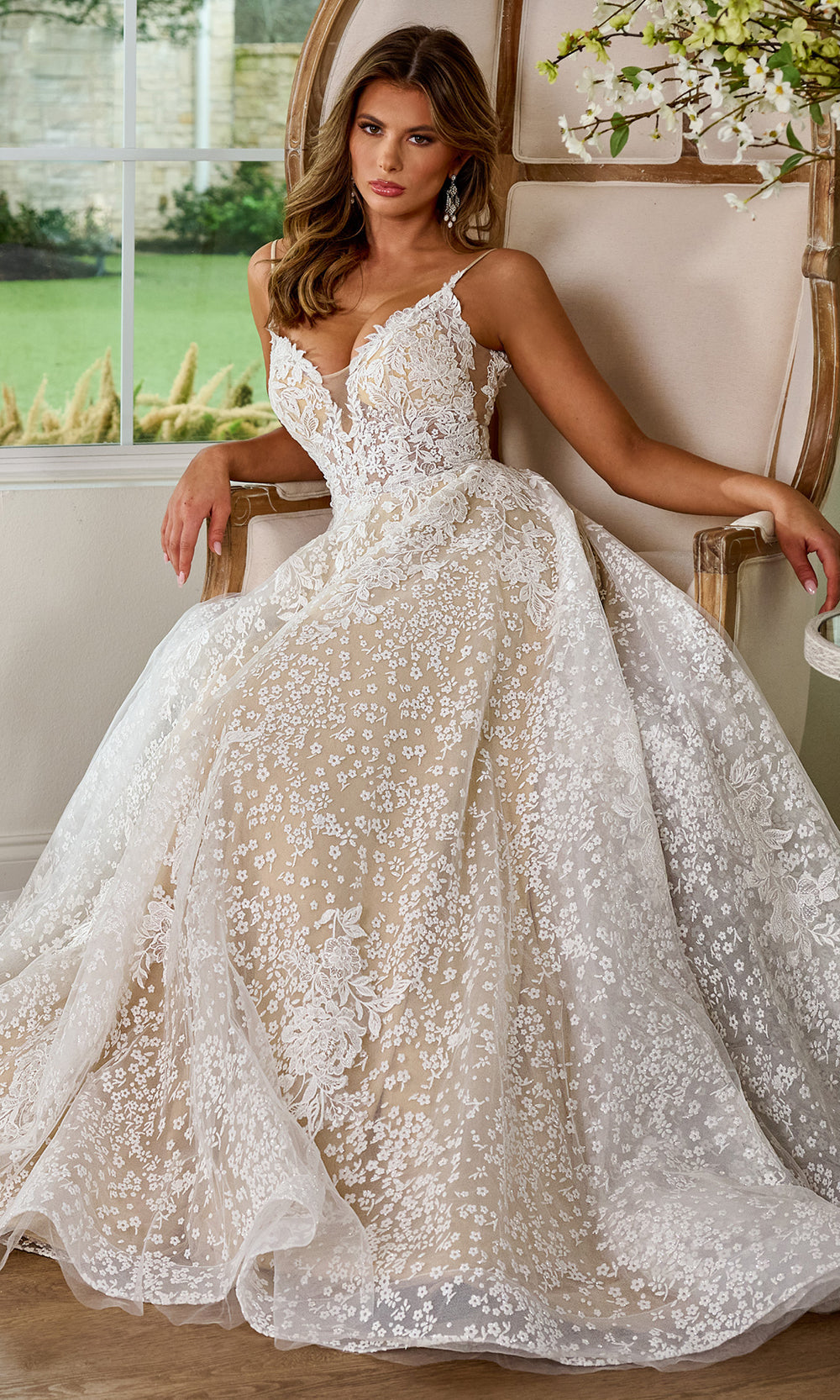 Rachel Allan RB3204 - Scoop Back A-Line Bridal Gown Bridal Dresses