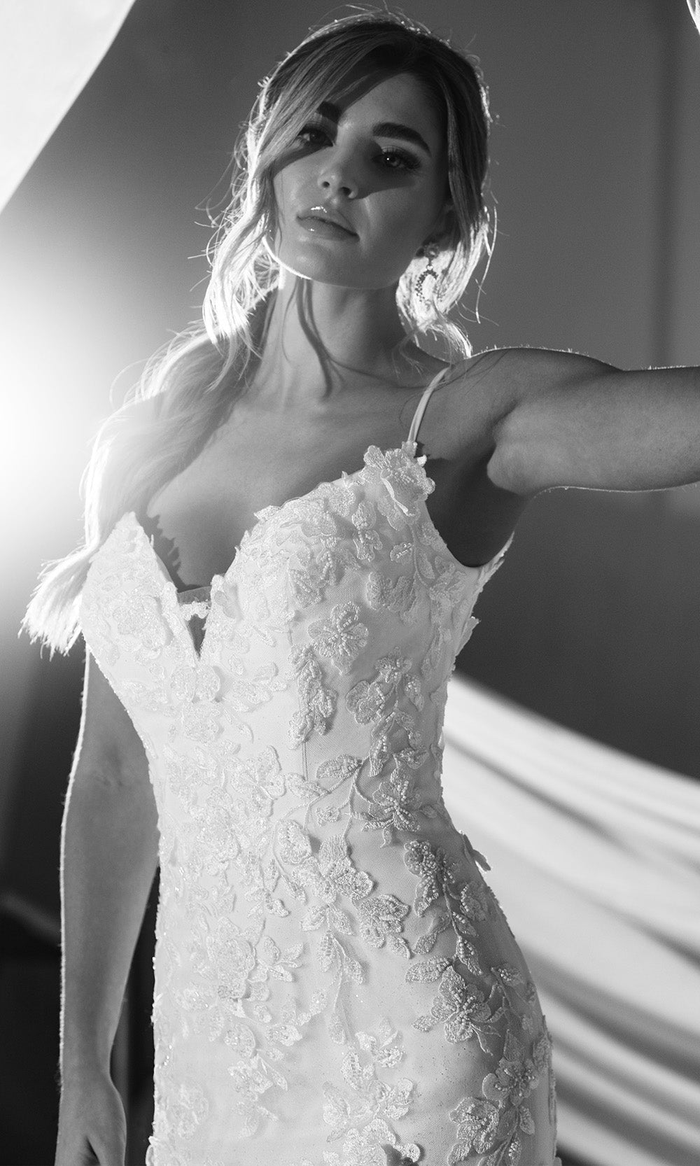 Rachel Allan RB3228 - Spaghetti Strap Sweetheart Lace Gown Wedding Dresses