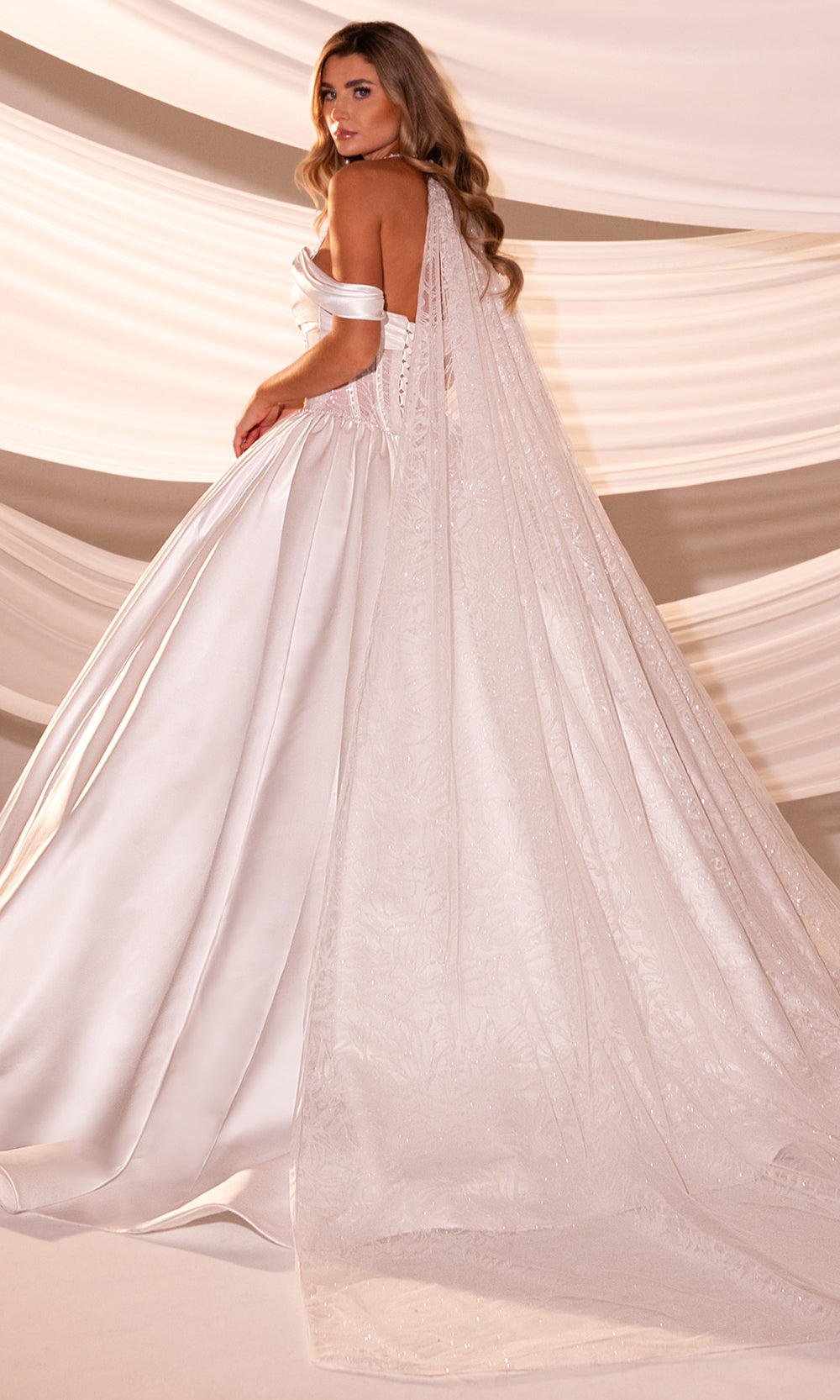 Rachel Allan RB6179 - Scoop Neckline Illusion Corset Ballgown Wedding Dresses