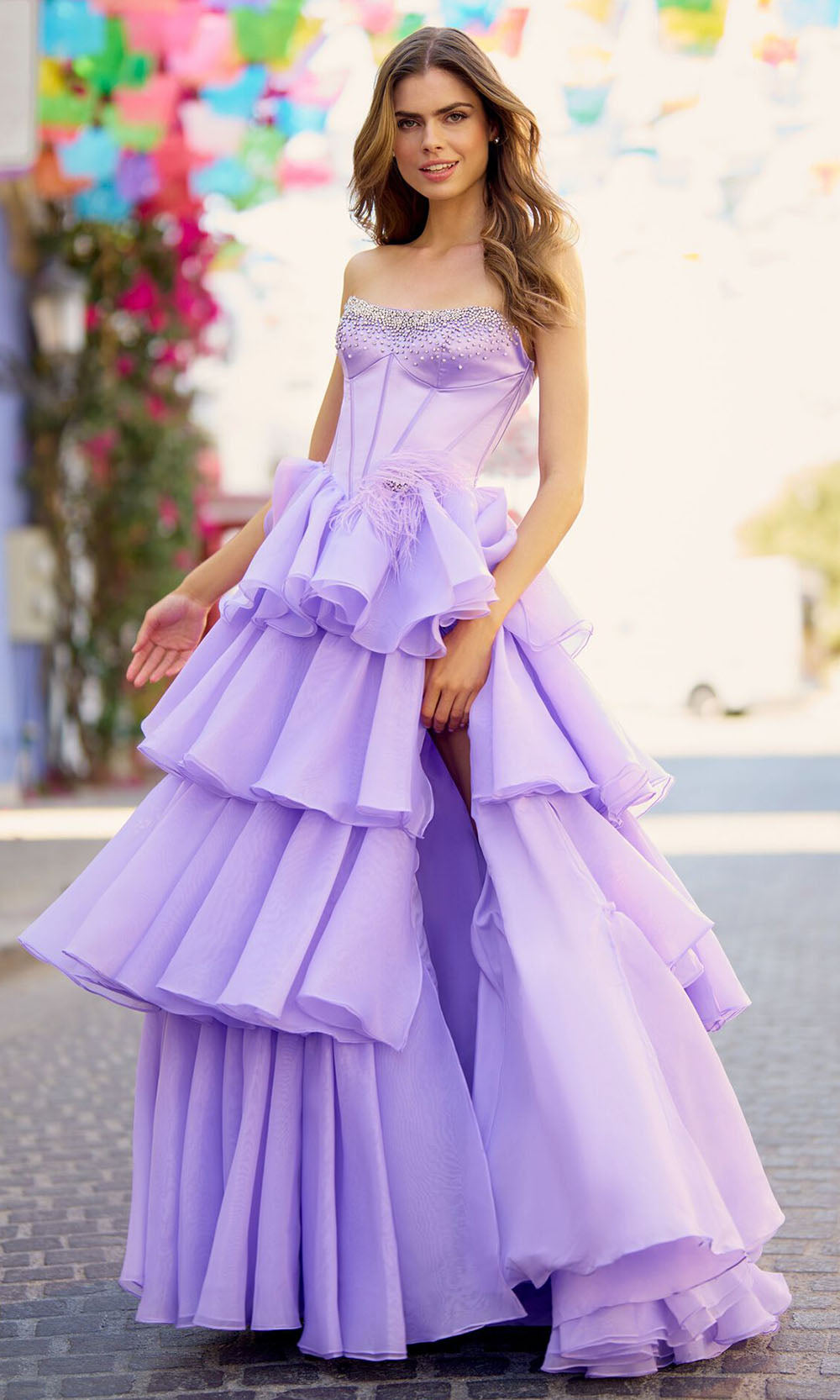 Sherri Hill 55957 - Brooch Gown