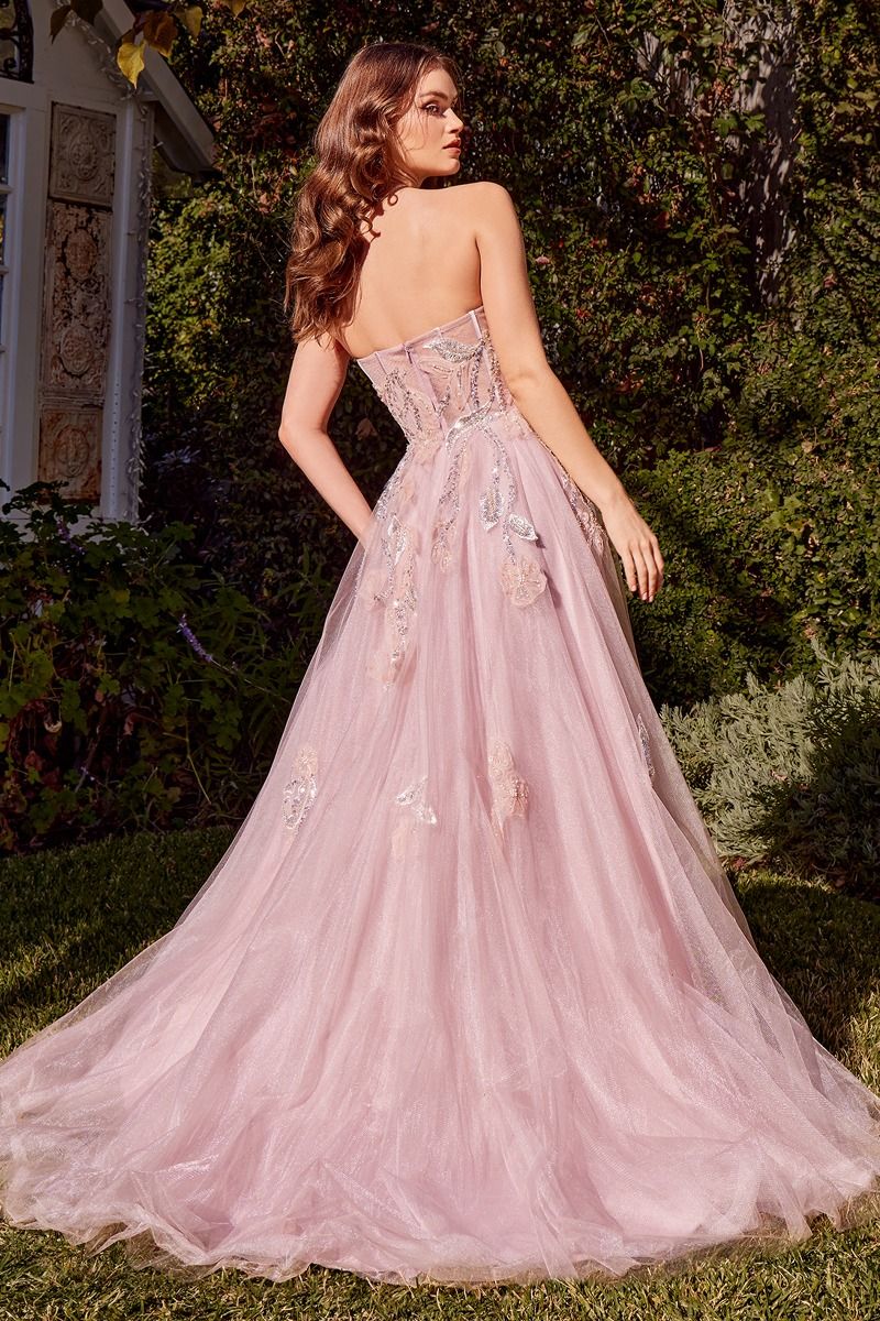 Andrea And Leo c- Ruffles Sweetheart Evening Dress