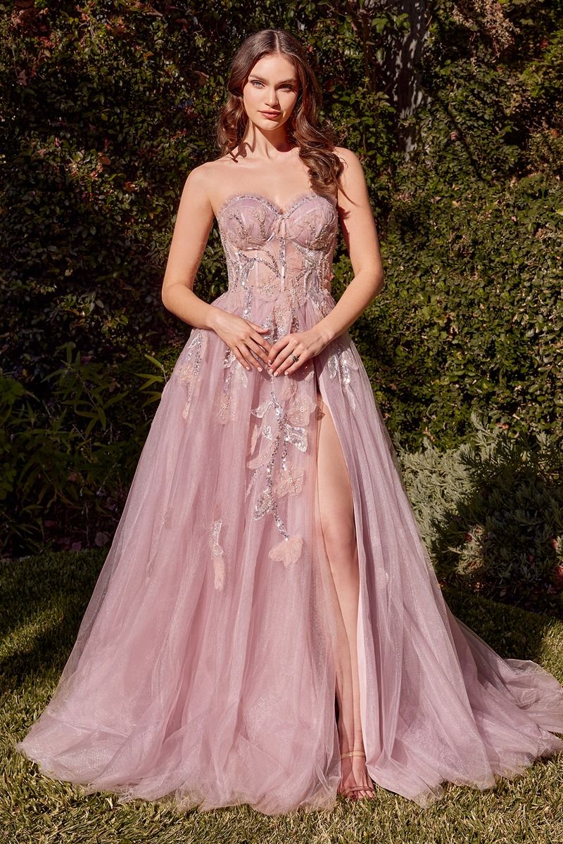 Andrea And Leo c- Ruffles Sweetheart Evening Dress