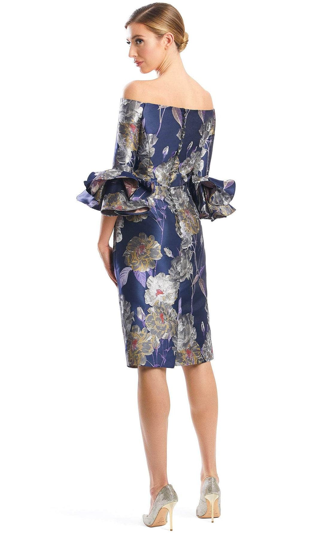 Alexander by Daymor 1768S23 - Floral Printed Formal Dress Wedding Guest