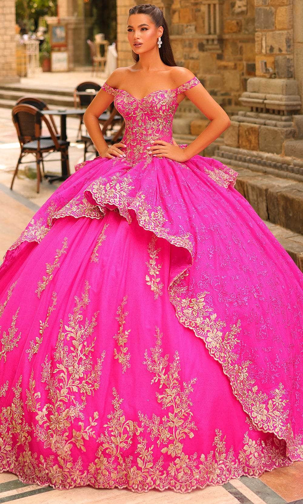Amarra 54235 - Long Tulle Ballgown Dress