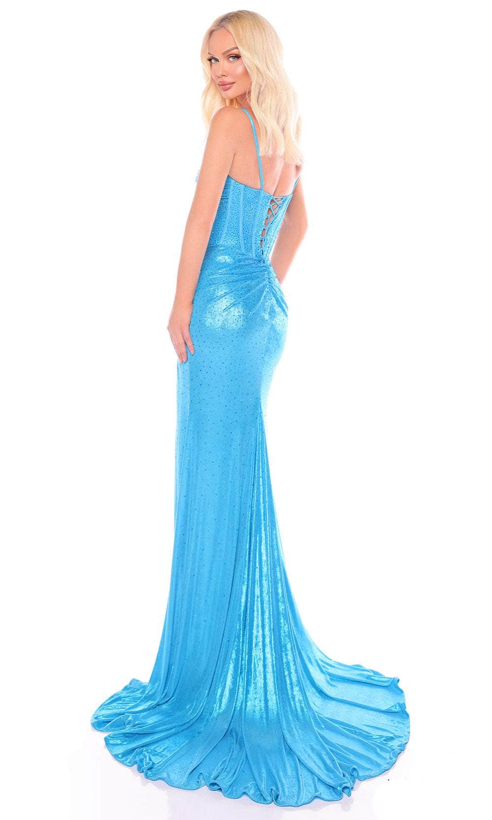 Amarra 88103 - Embellished Prom Gown Prom Dresses