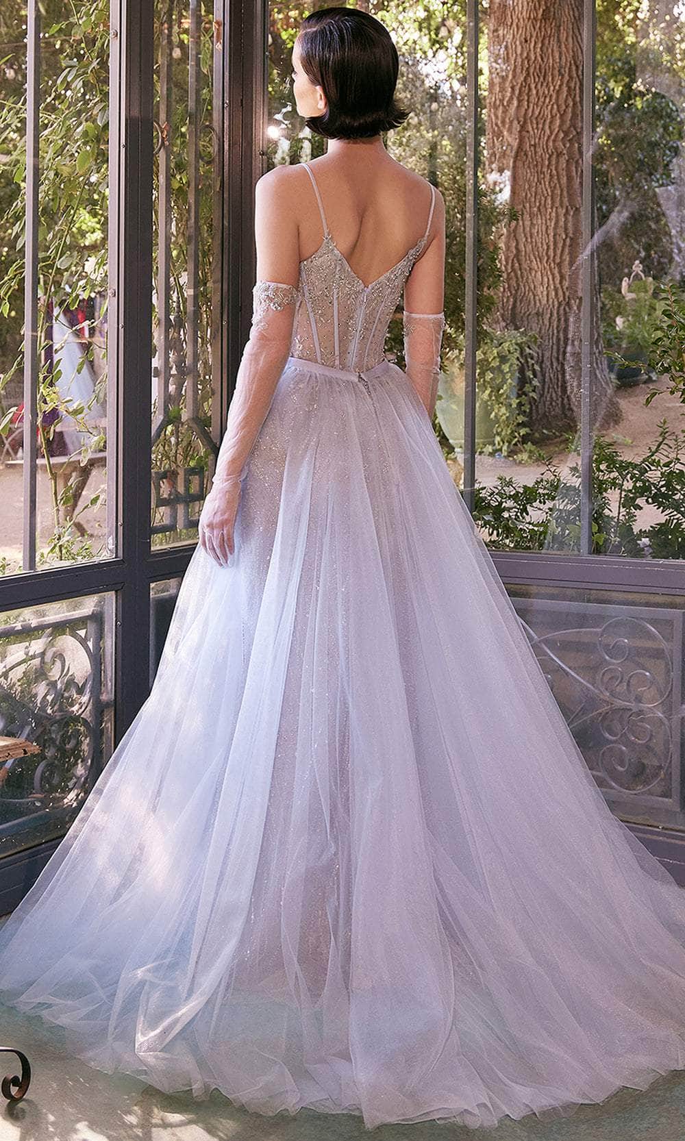 Andrea and Leo A1361 - Sheer Corset Scoop Neck Prom Gown Prom Dresses