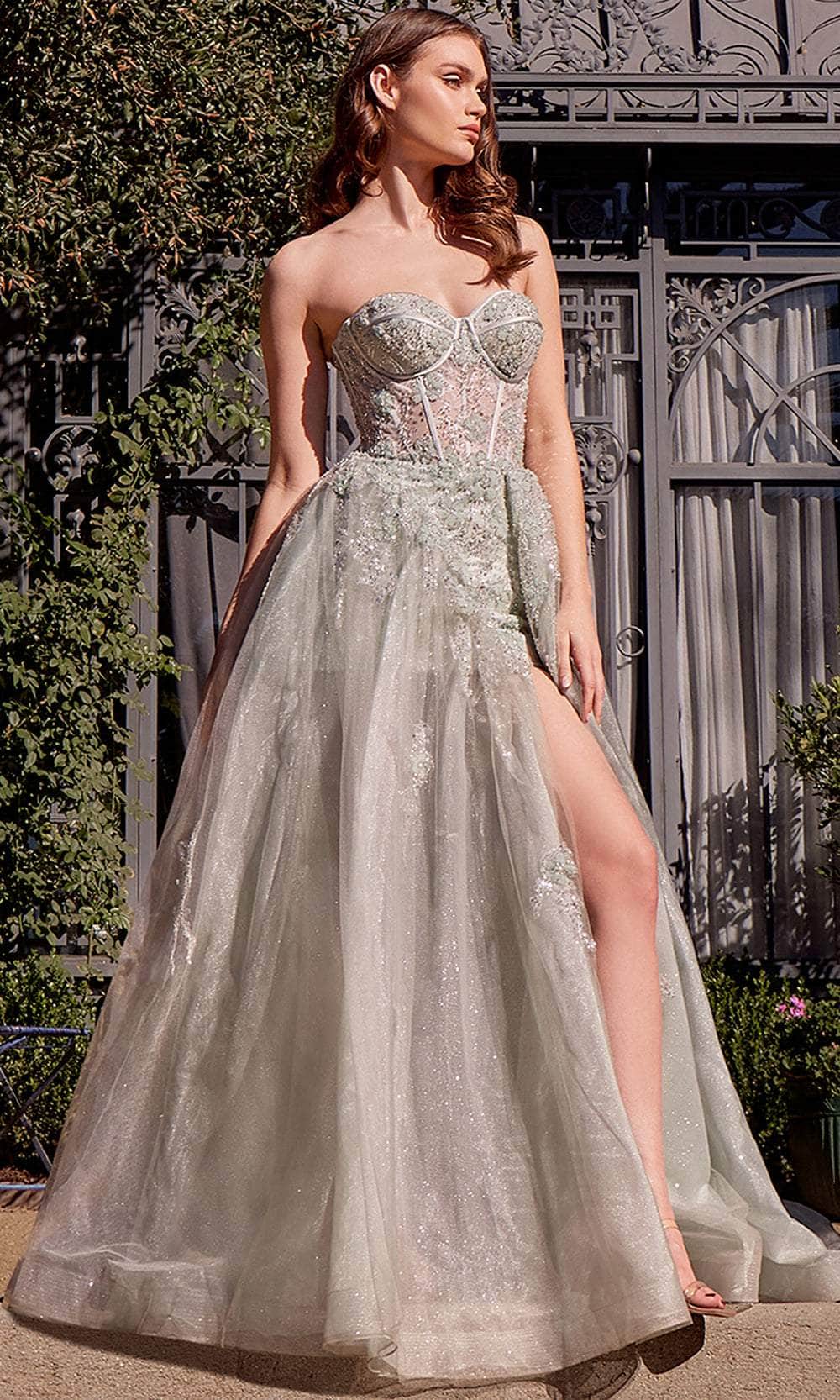 Andrea and Leo A1381 - Strapless Embellished Corset Ballgown Ball Gowns