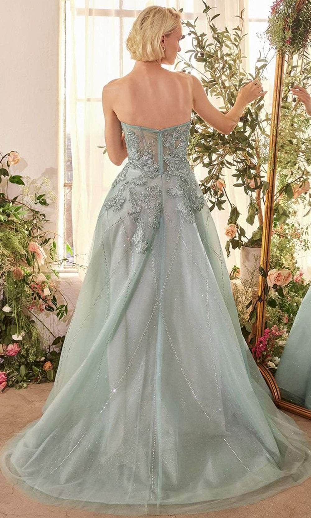 Andrea and Leo A1387 - Strapless Embellished Tulle Ballgown  Prom Dresses