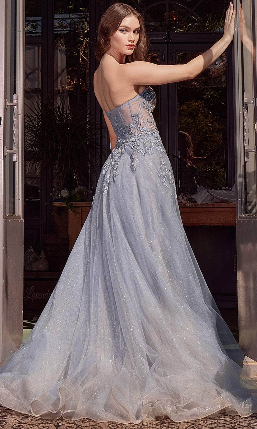 Andrea and Leo A1415 - Strapless Layered Tulle Ballgown Prom Dresses