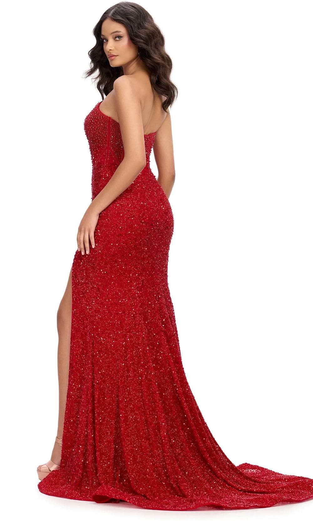 Ashley Lauren 11659 - Strapless Corset Bustier Evening Gown Prom Dresses