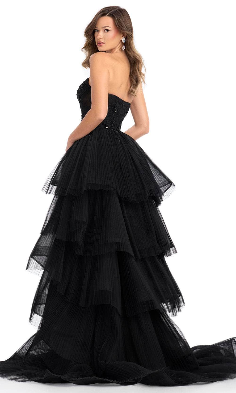 Ashley Lauren 11845 - Sweetheart Tiered Prom Gown Evening Dress