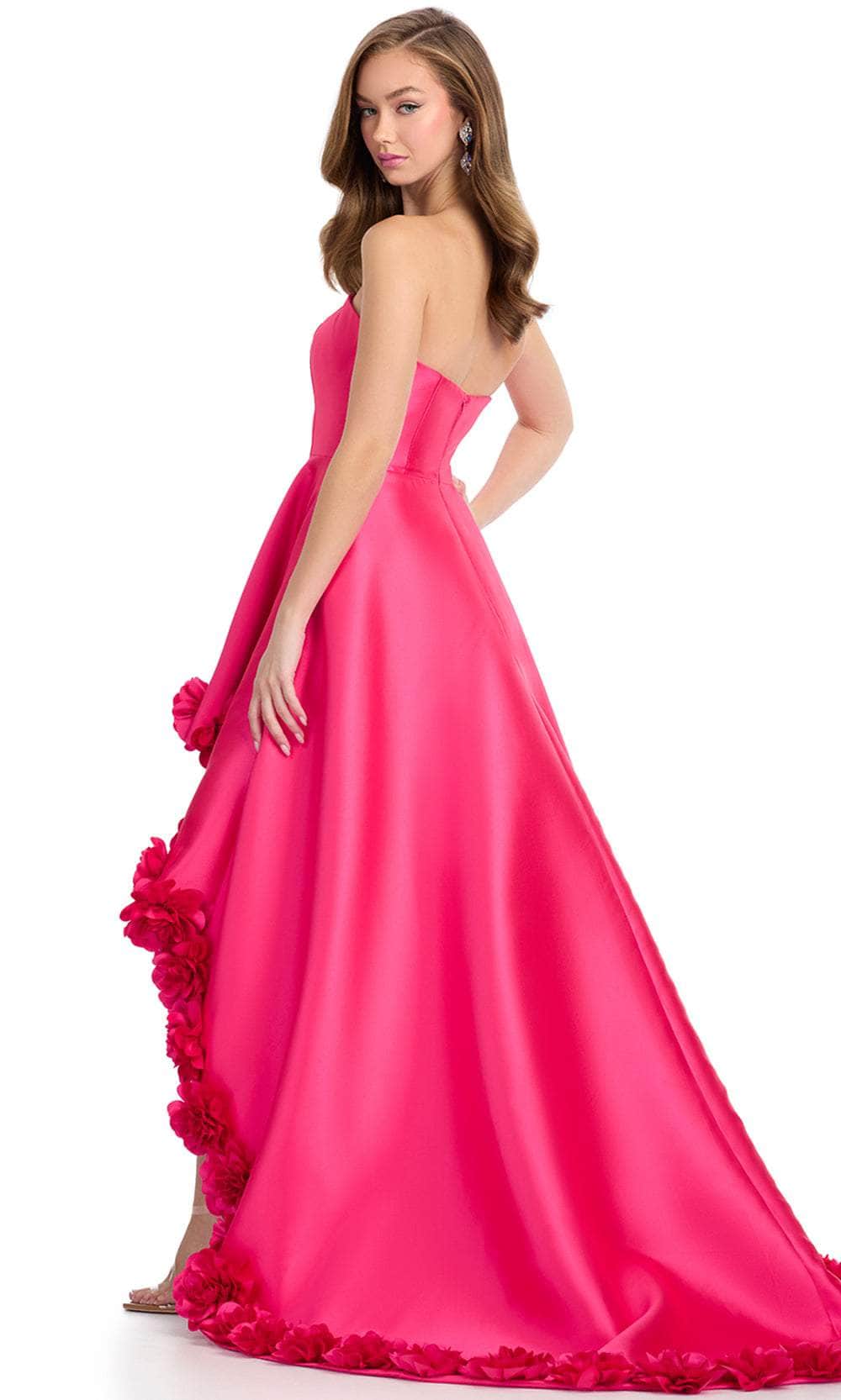 Ashley Lauren 11970 - Strapless High-Low Prom Gown Prom Dress