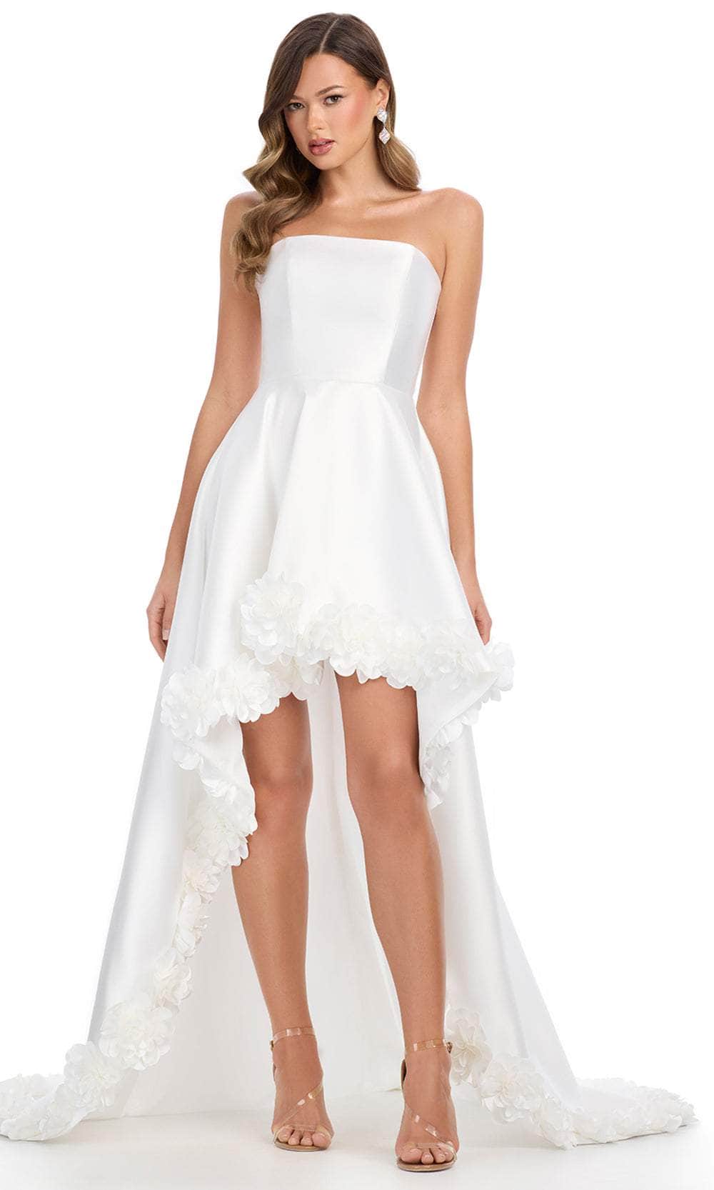 Ashley Lauren 11970 - Strapless High-Low Prom Gown Prom Dress