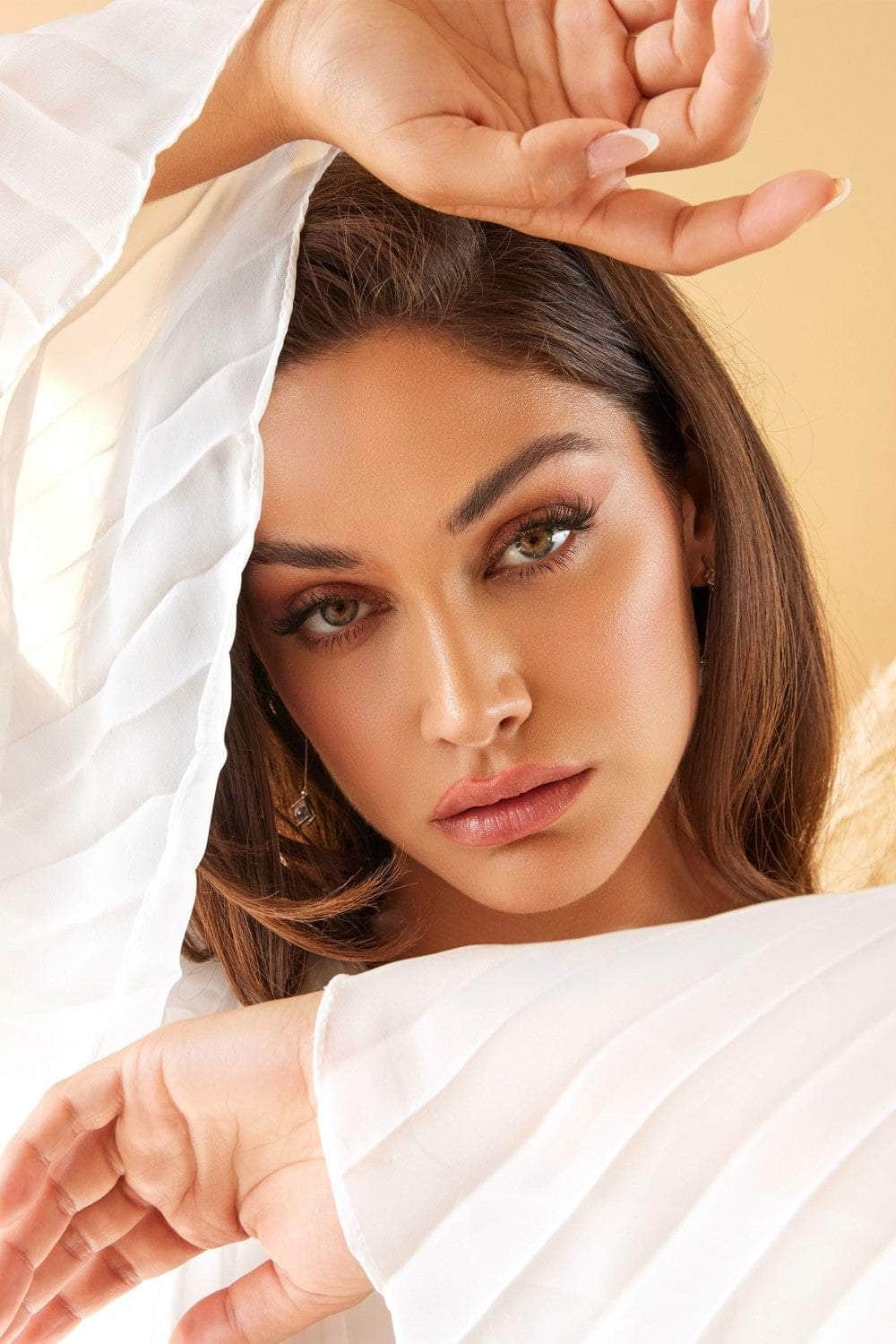 Cinderella Divine Bridal CD242W - V-neck Formal Dress Bridal Dresses