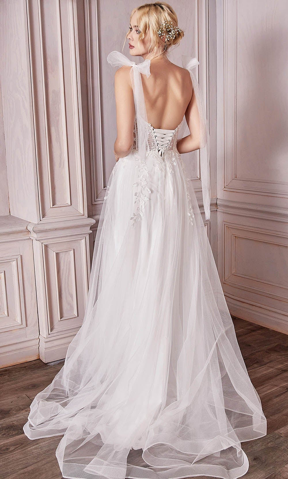Cinderella Divine Bridal CD964W - A-line Bridal Gown Special Occasion Dress