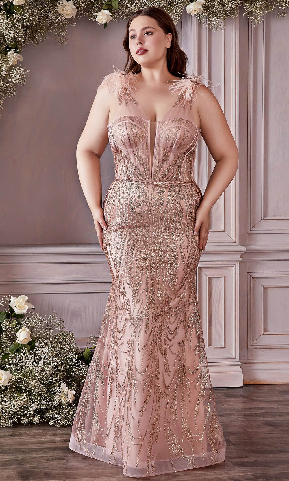 Cinderella Divine CB087 - Sweetheart Long Gown Special Occasion Dress