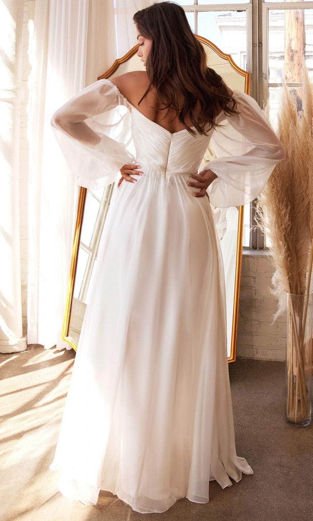 Cinderella Divine CD243W - Sweetheart Chiffon Wedding Dress Wedding Dresses