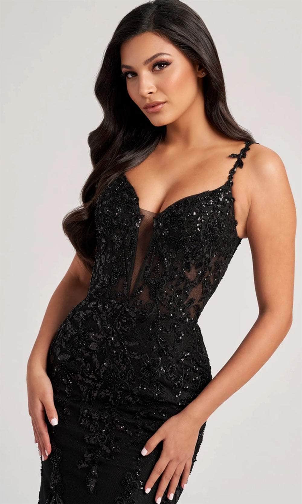 Colette By Daphne CL8210 - Beaded Corset Prom Gown