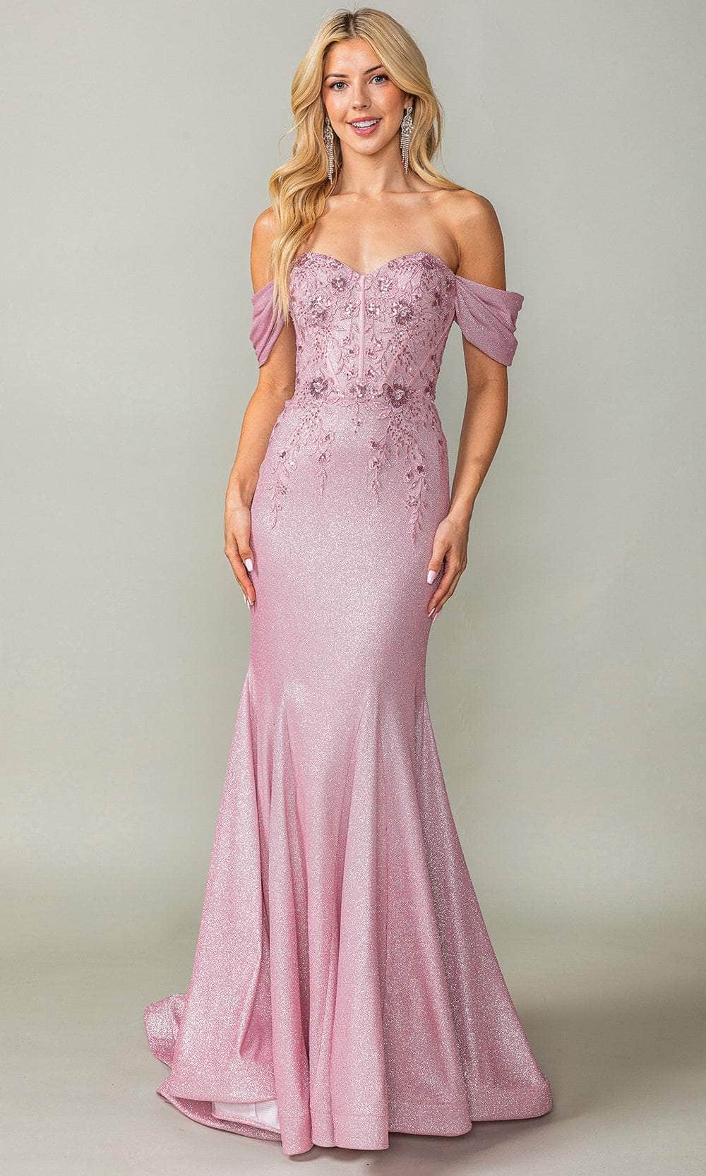 Dancing Queen 4362 - Embroidered Bodice Prom Dress Prom Dresses