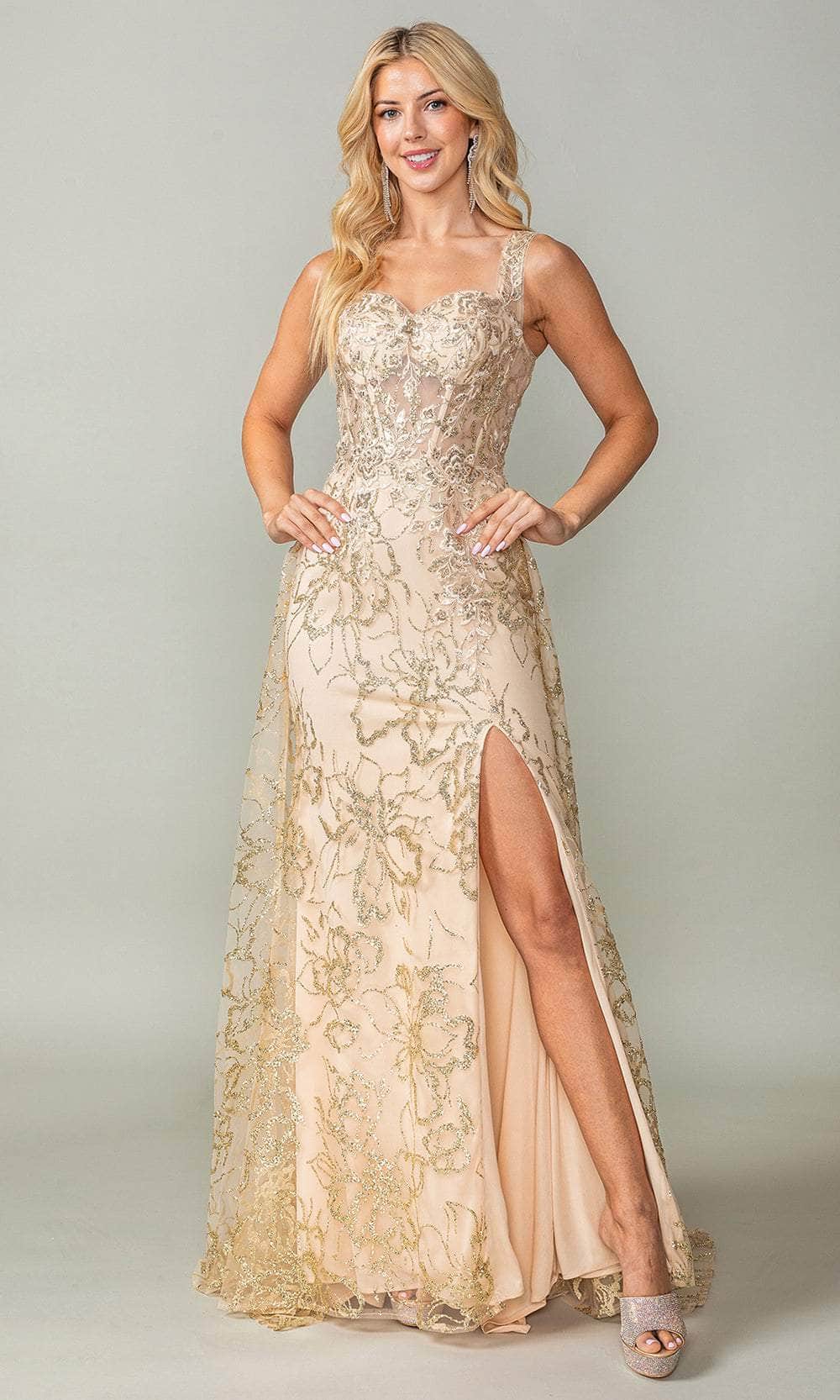 Dancing Queen Danq_4379 - Long Sheath Dress