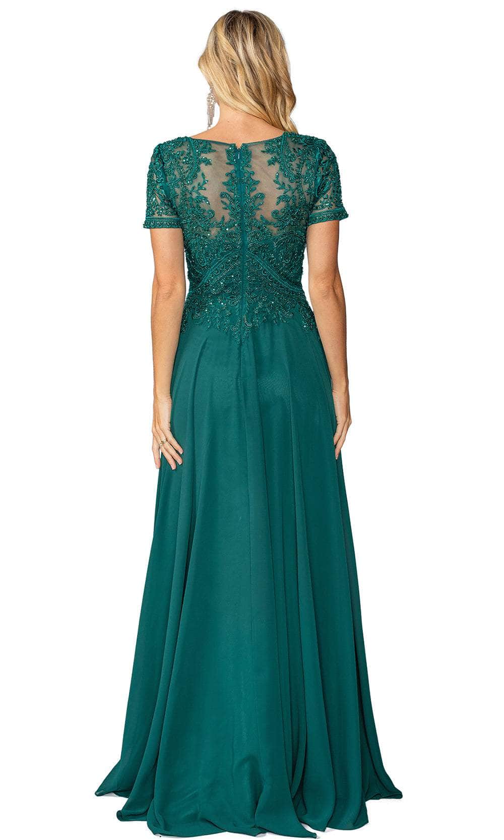 Dancing Queen 4444 - Applique A-Line Prom Dress Prom Dresses