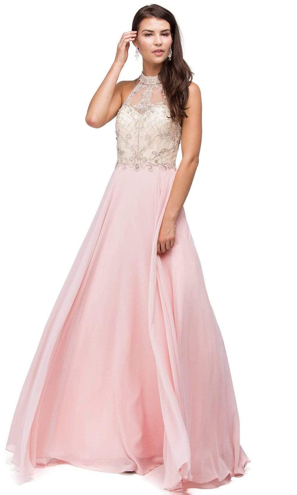 black and ivory prom dress Style #24715 coral dress for summer wedding