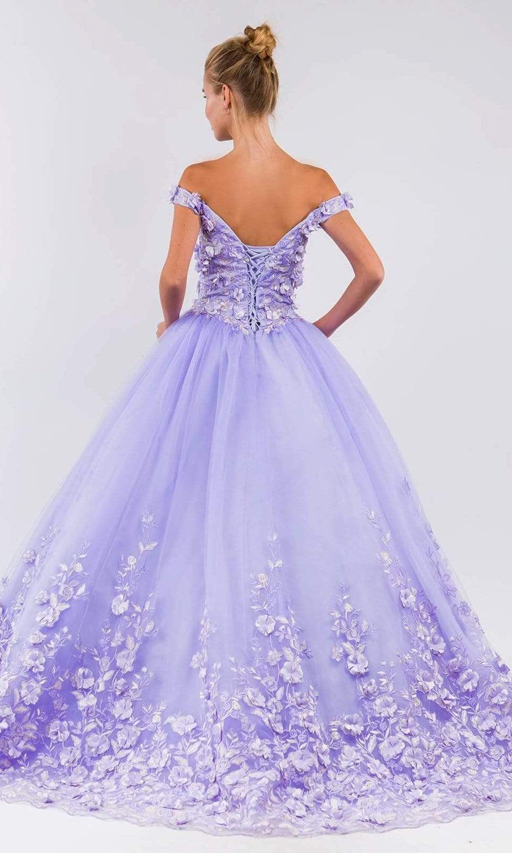 Elizabeth K - GL1960 Floral Ombre Ballgown Special Occasion Dresses