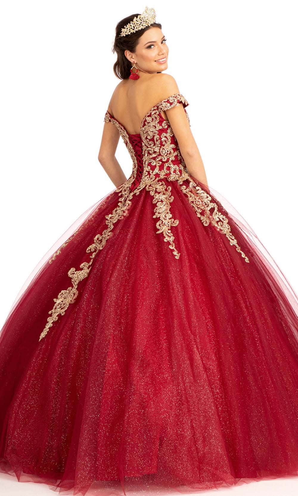 Elizabeth K GL1972 - Off-shoulder Sweetheart Neck Ball Gown Ball Gowns